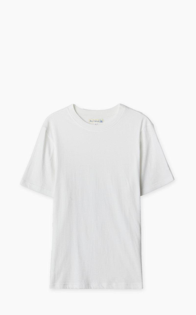 1940s Loopwheeled Tee White