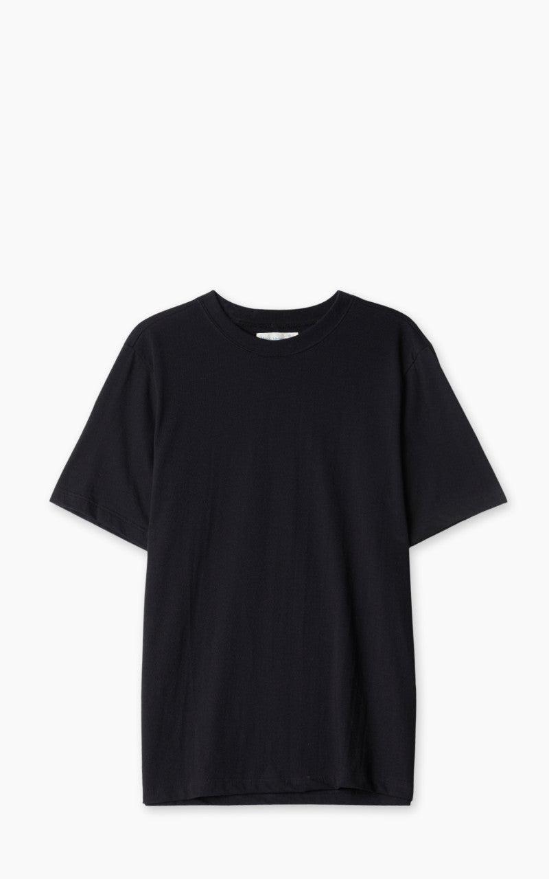 1940s Loopwheeled Tee Black