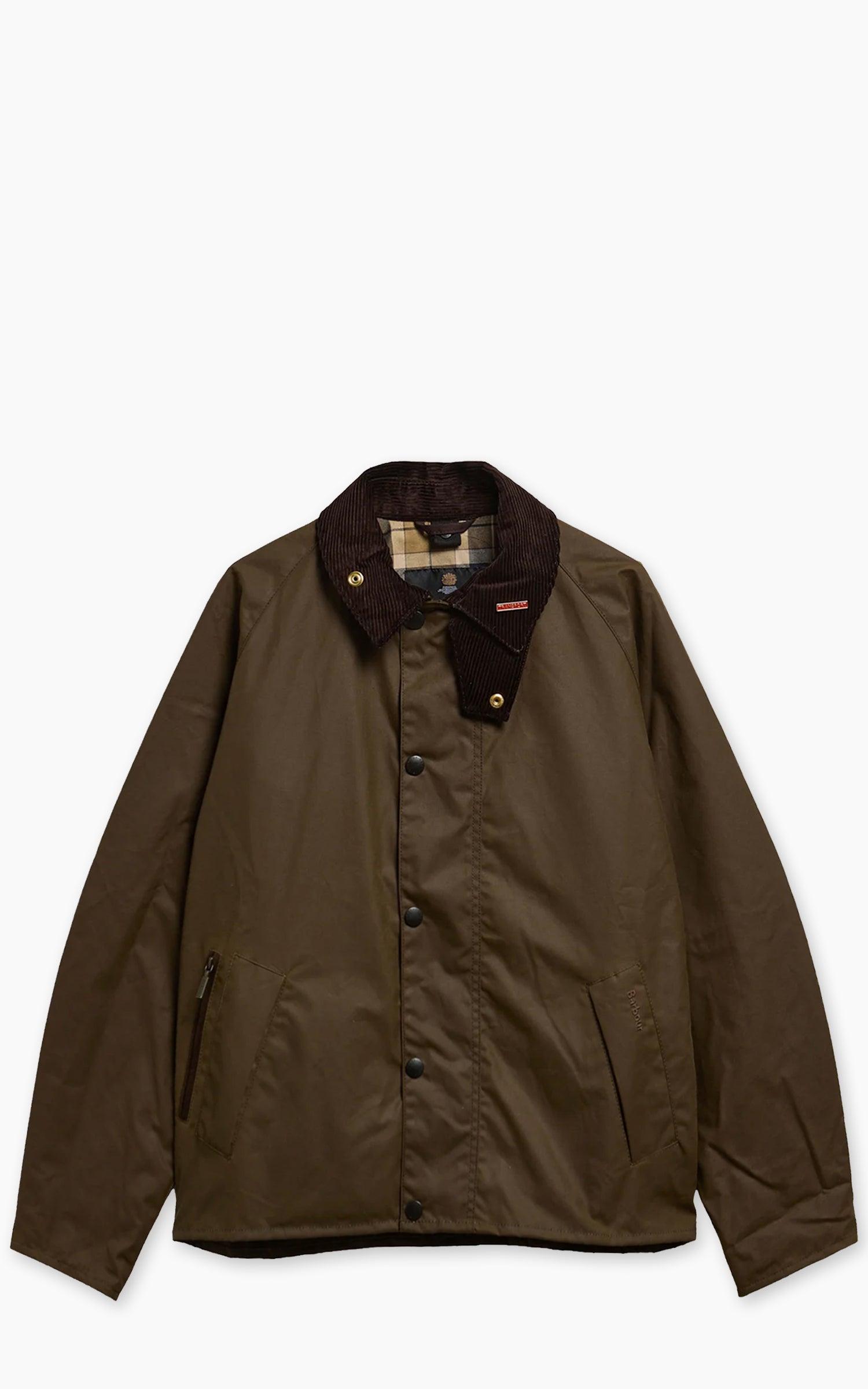 Icons Transport Wax Jacket Brown