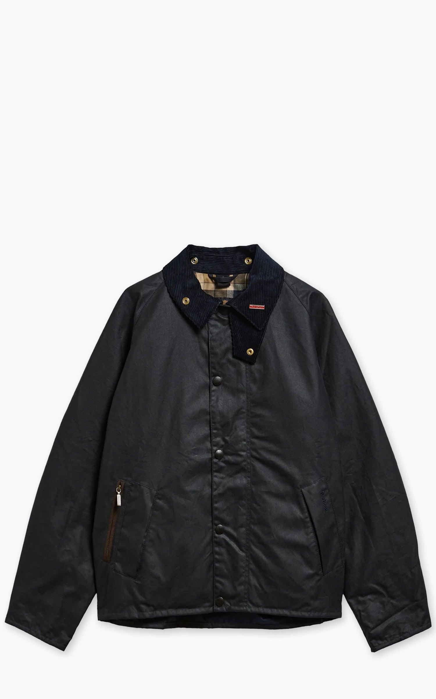 Icons Transport Wax Jacket Navy