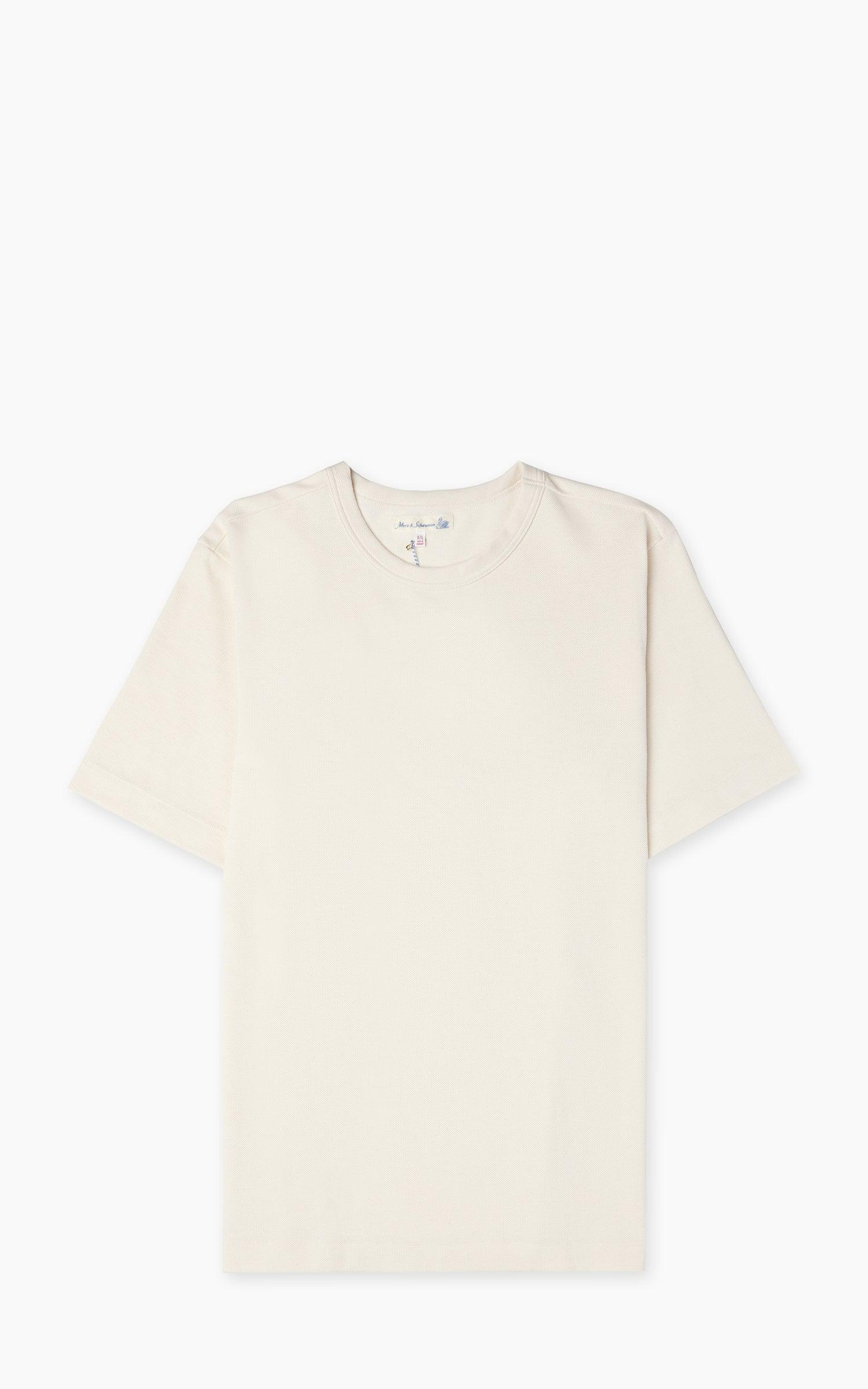 214PK Crew Neck Pikée Tee Nature