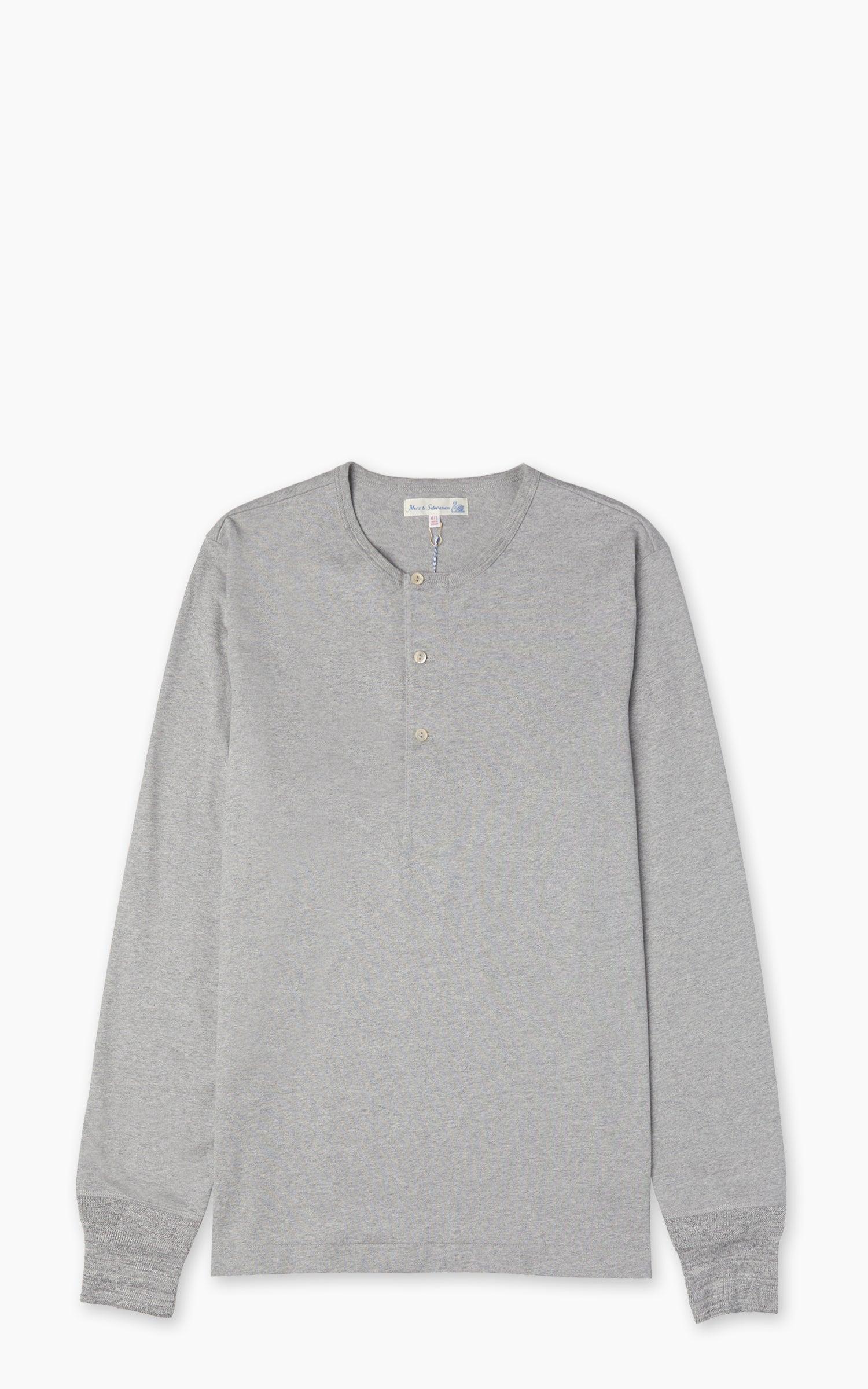 2M06 Vintage Machine Refined Longsleeve Grey Melange