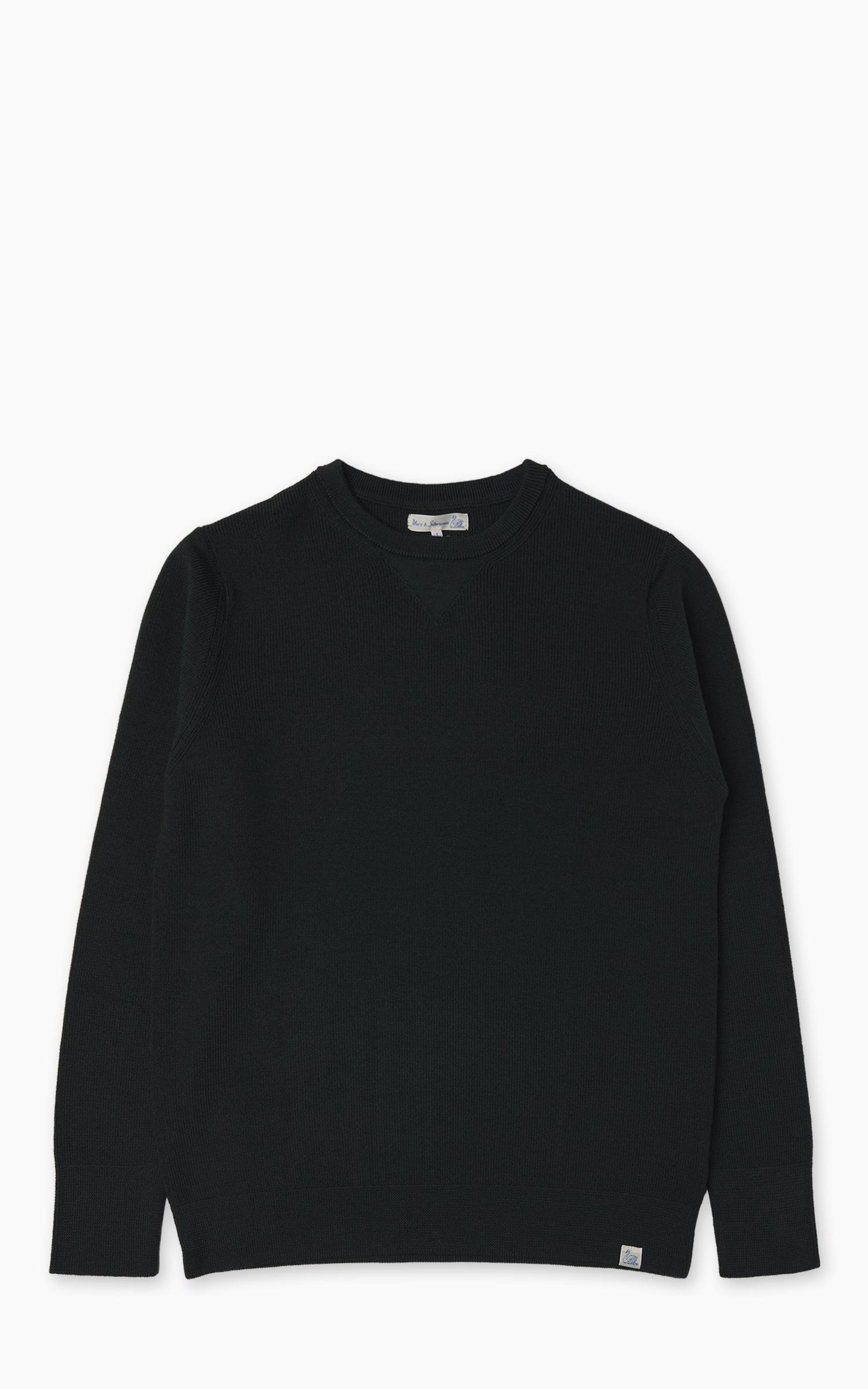 MWCC01 Classic Crew Merino Pullover Bottle Green