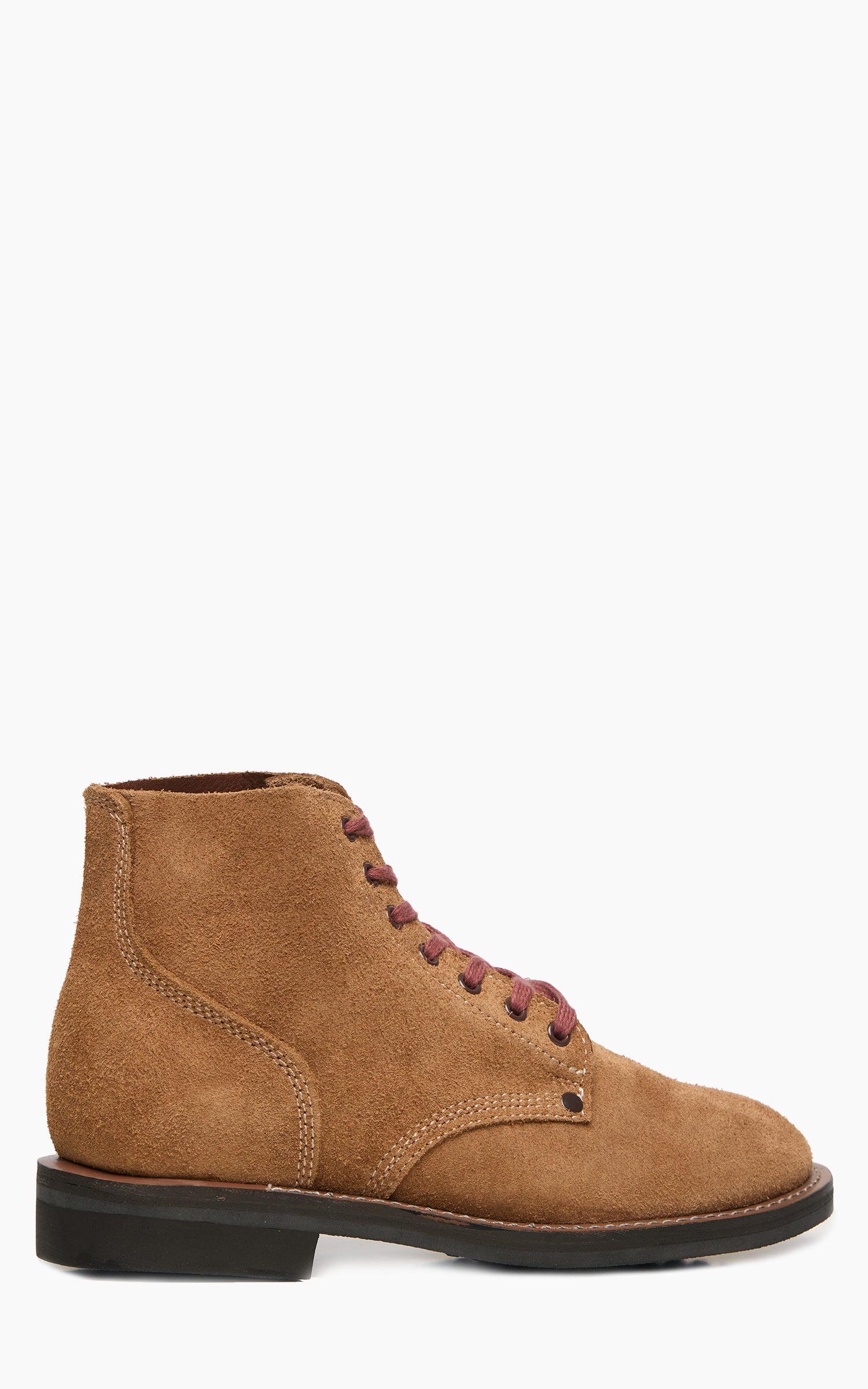 US Combat Shoes Suede Brown