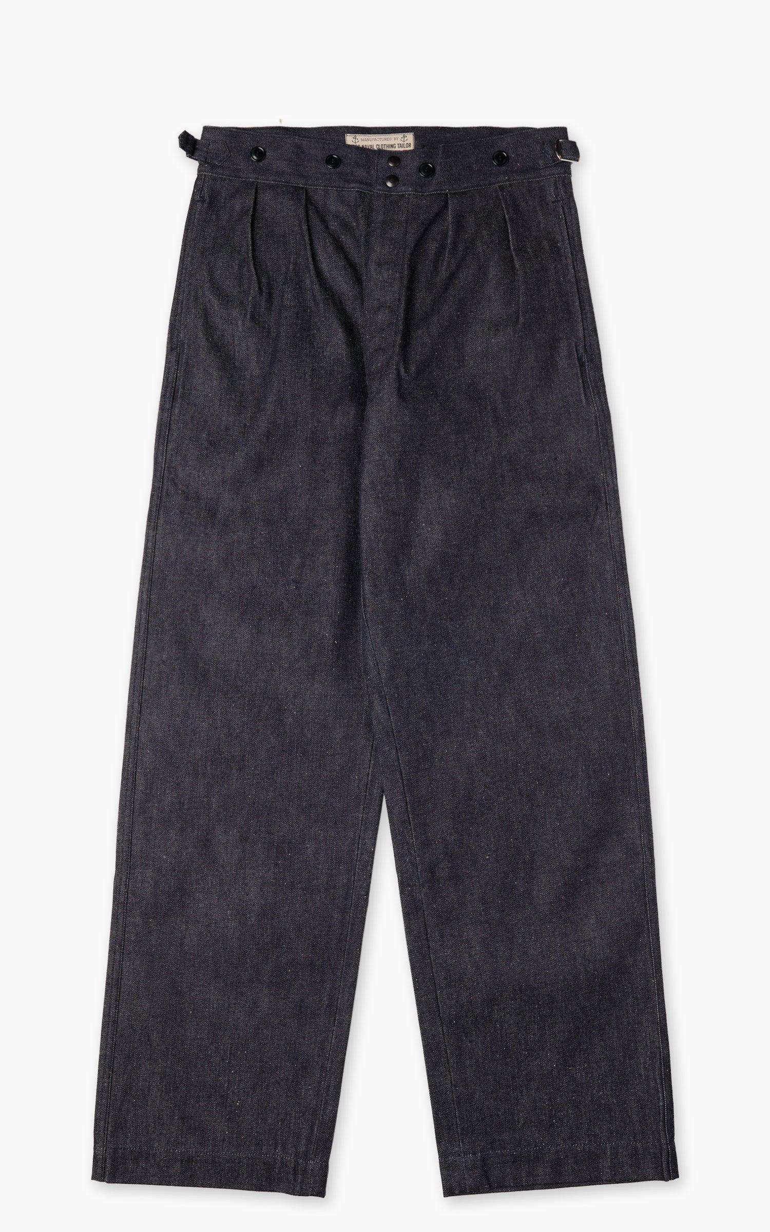 Diggers Trousers Selvedge Denim Indigo