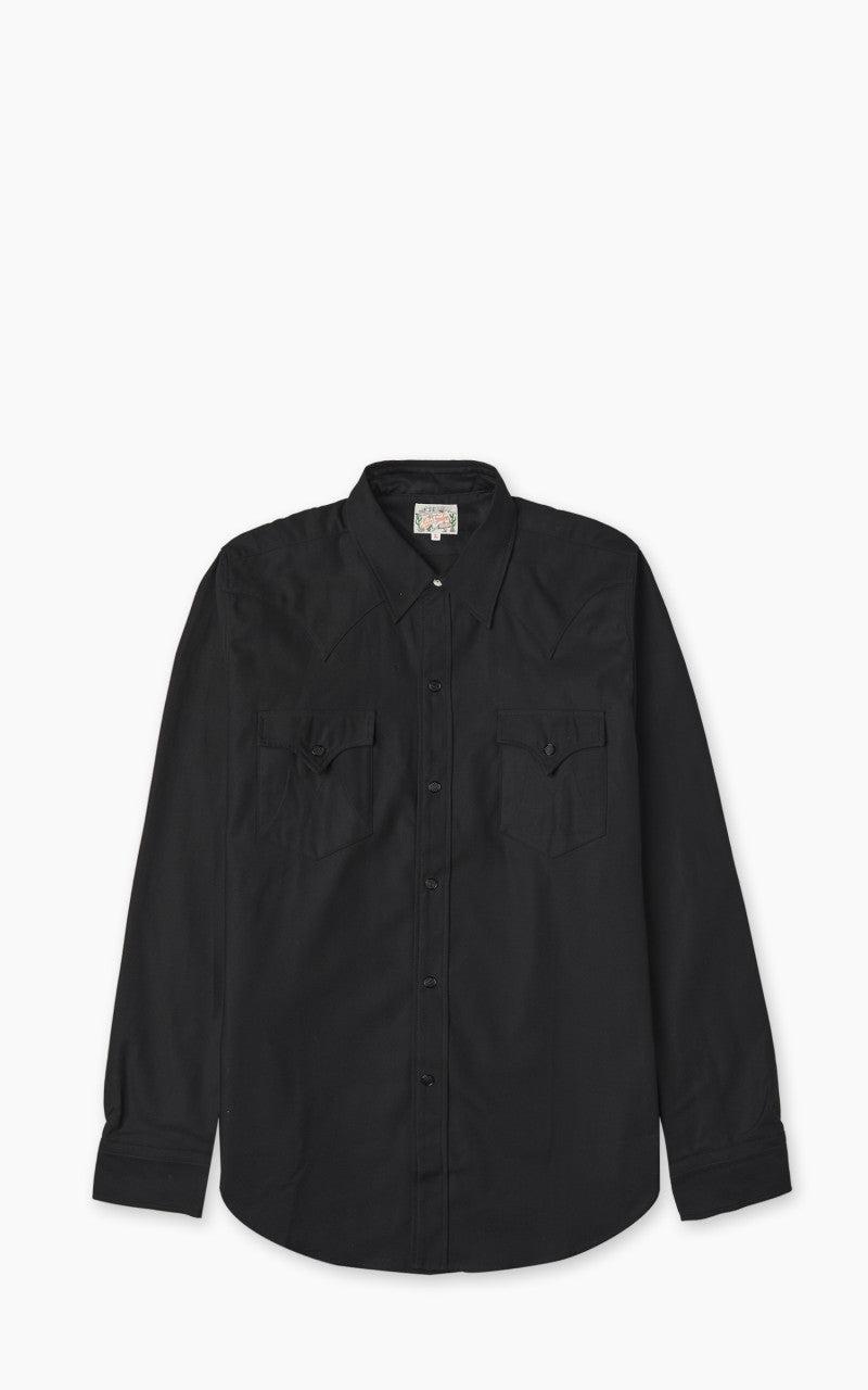 Dude Rancher Shirt Sateen Black