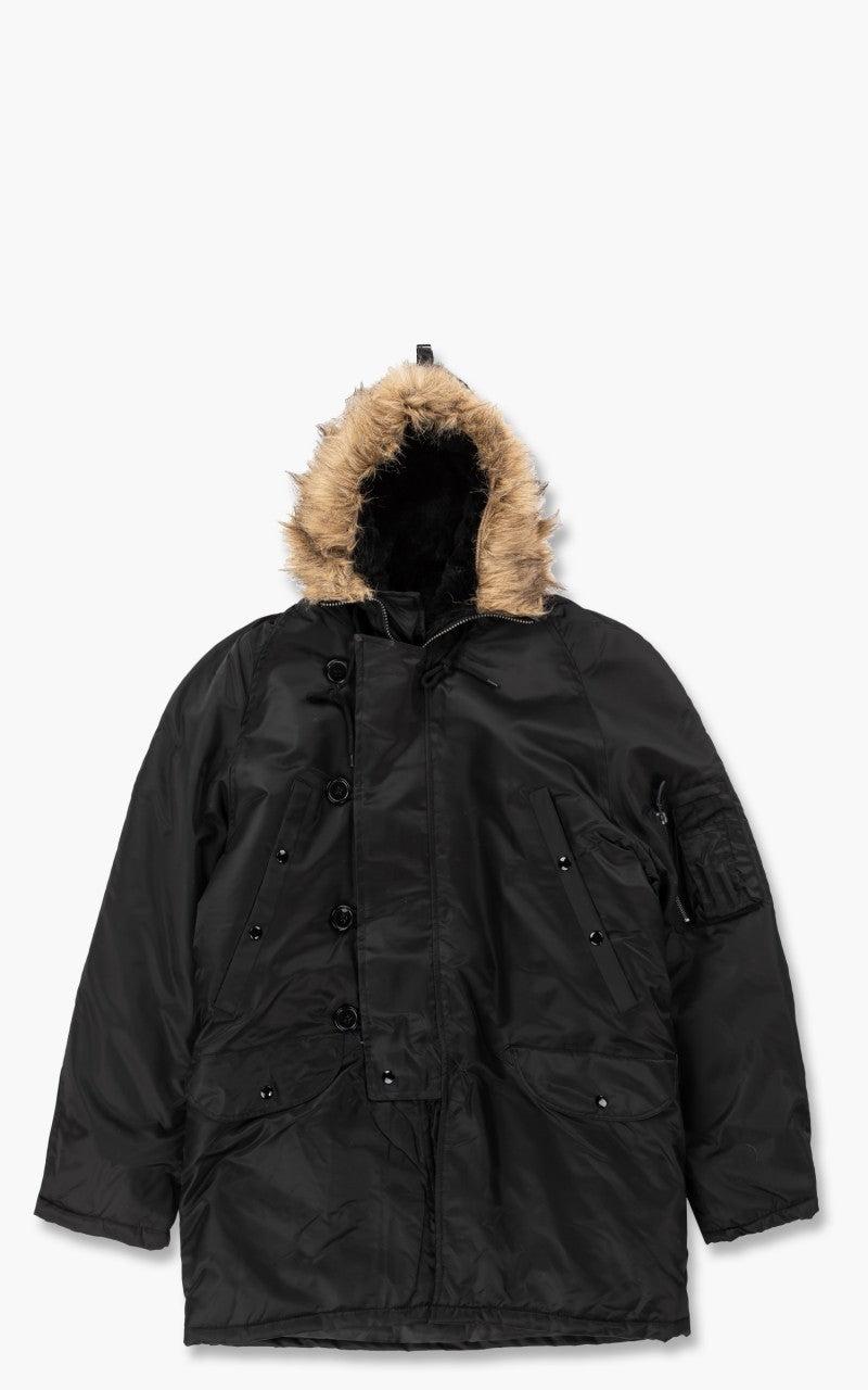 N3B US Flight Parka Black