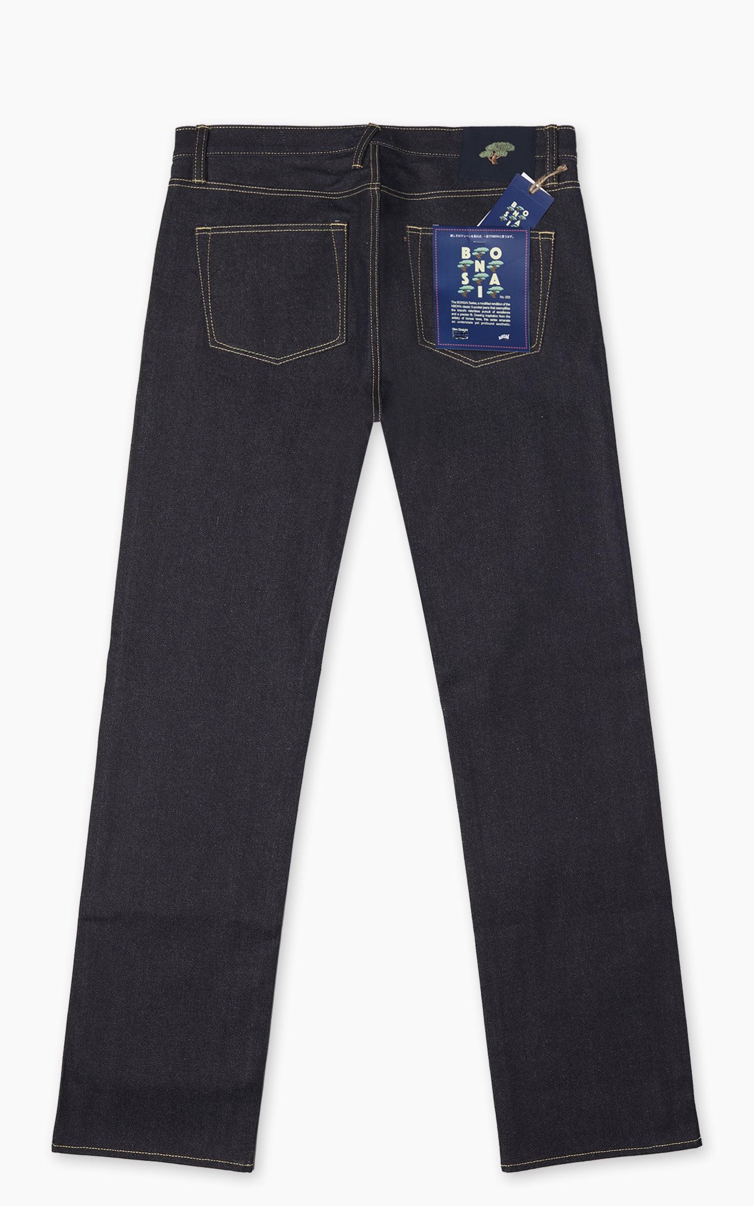 Bonsai 003 Slim Straight Selvedge Jeans Indigo 15oz