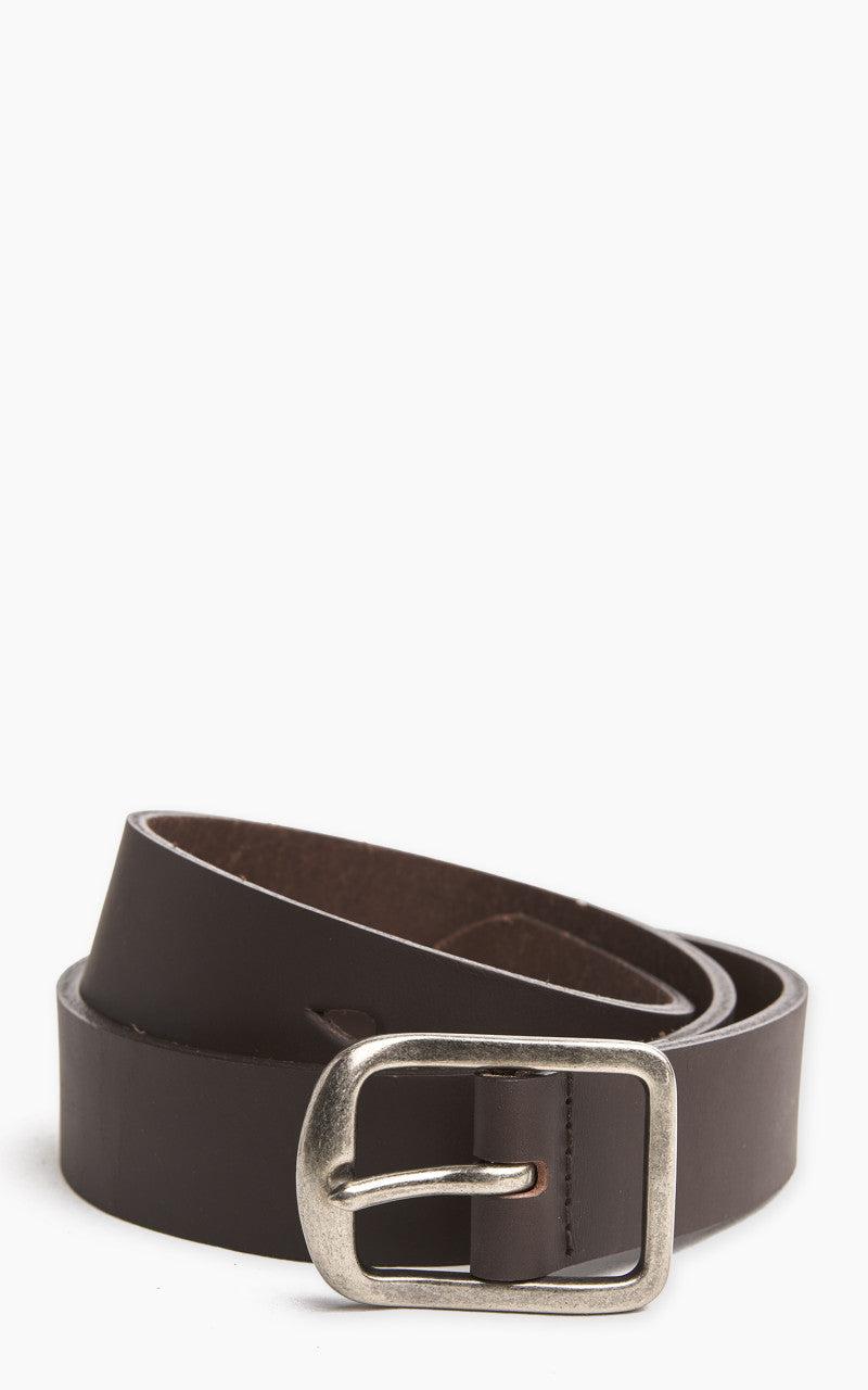Thick Belt Bovine Leather 7mm Brown