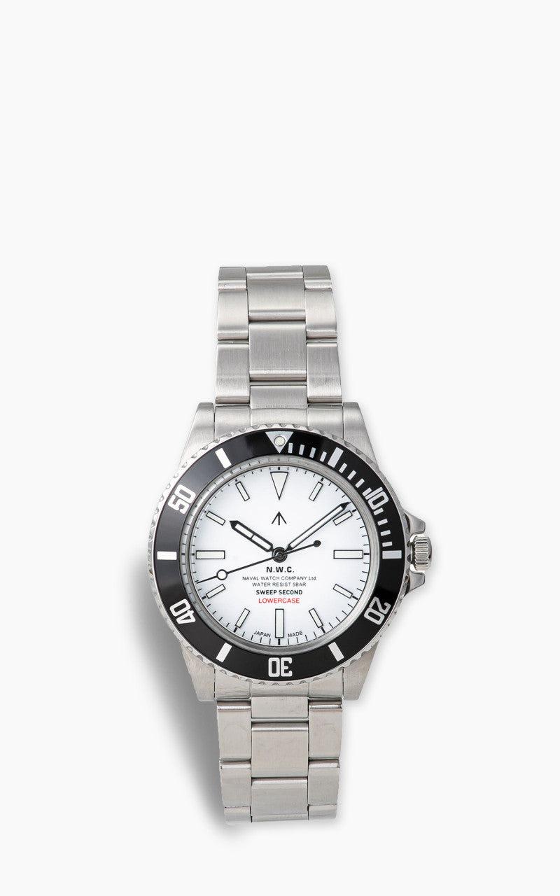 by LOWERCASE FRXE006 Sweep Second White Dial Metal