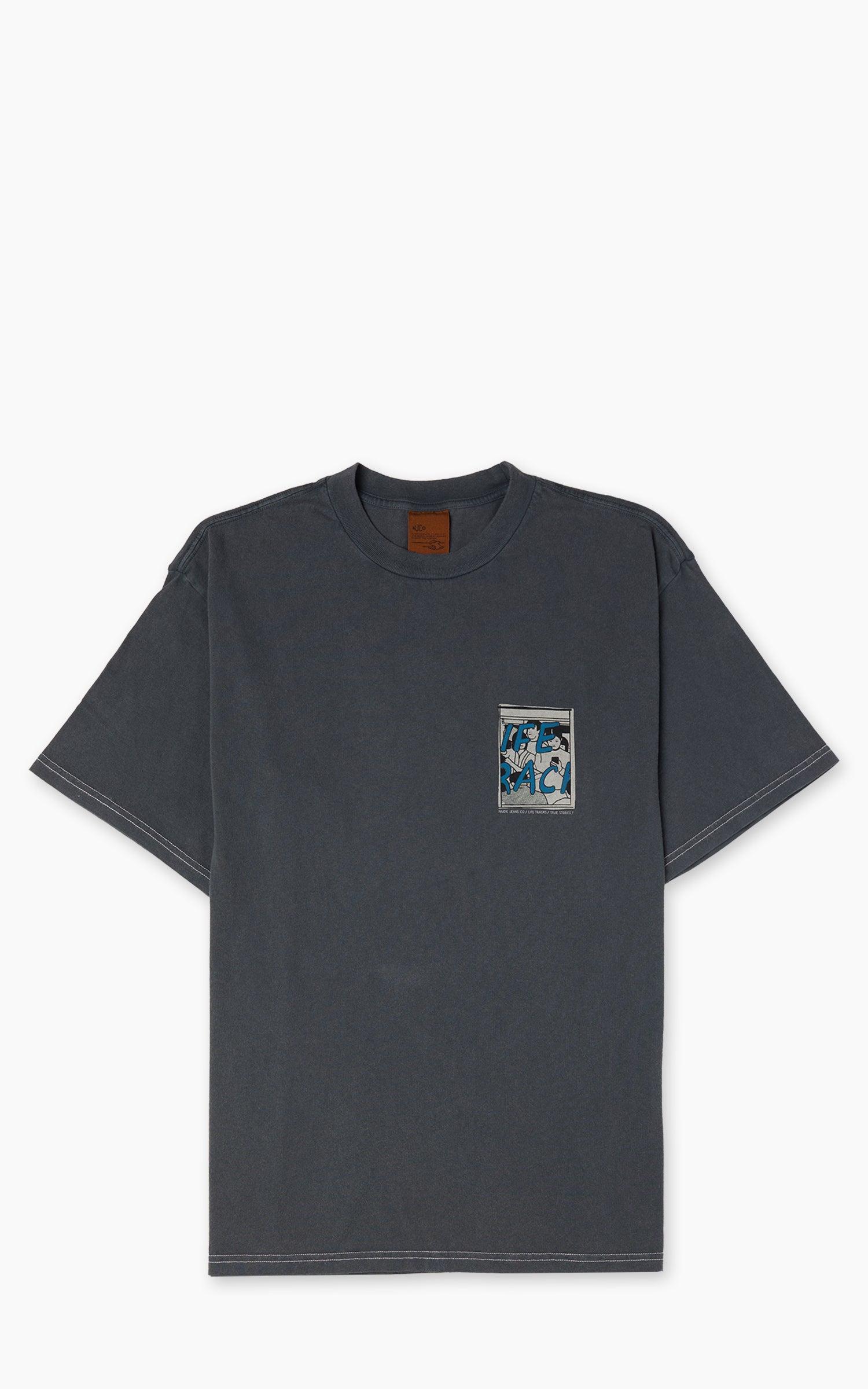 Koffe T-Shirt LifeTracks III Antracite