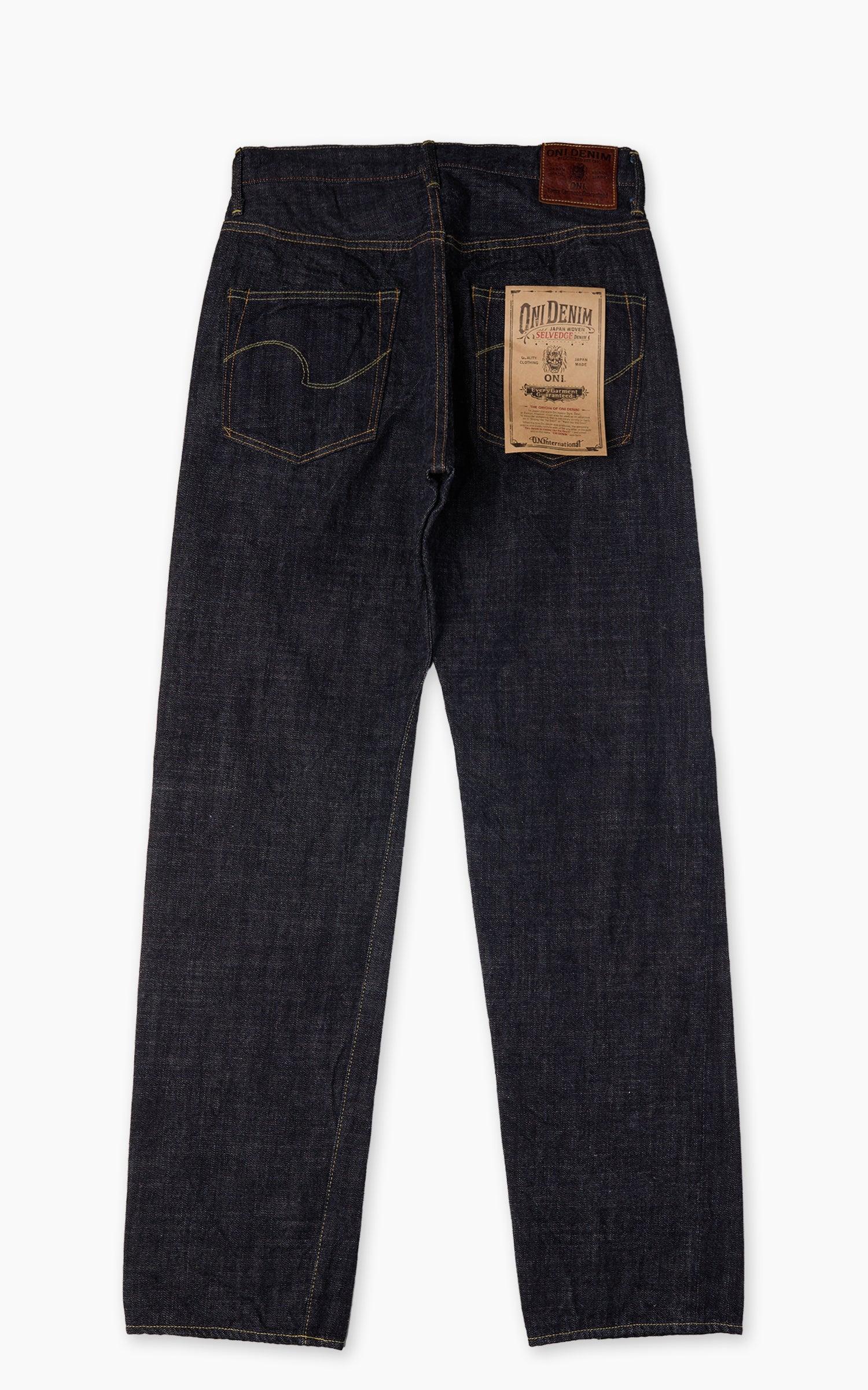 270-LS13.5 Just Right Straight Long Slab Denim Indigo 13.5oz