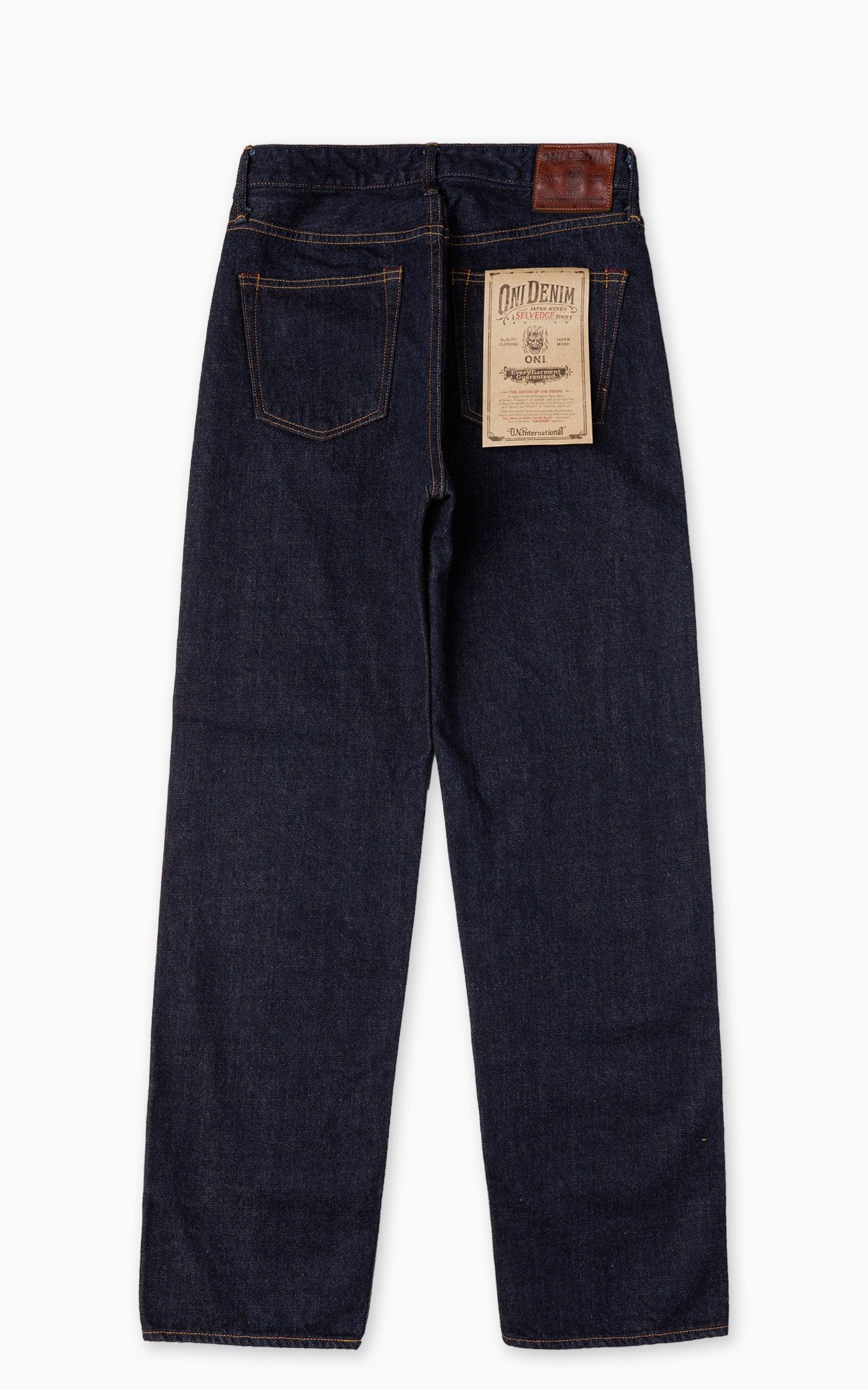 ONI-L700 Ladies Just Right Straight Selvedge Denim Indigo 14oz