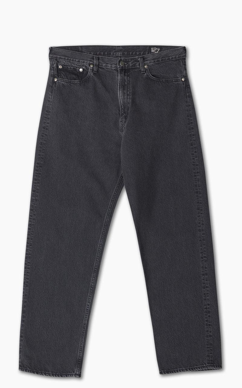 101 Dads Fit Denim Pants Stonewashed Black