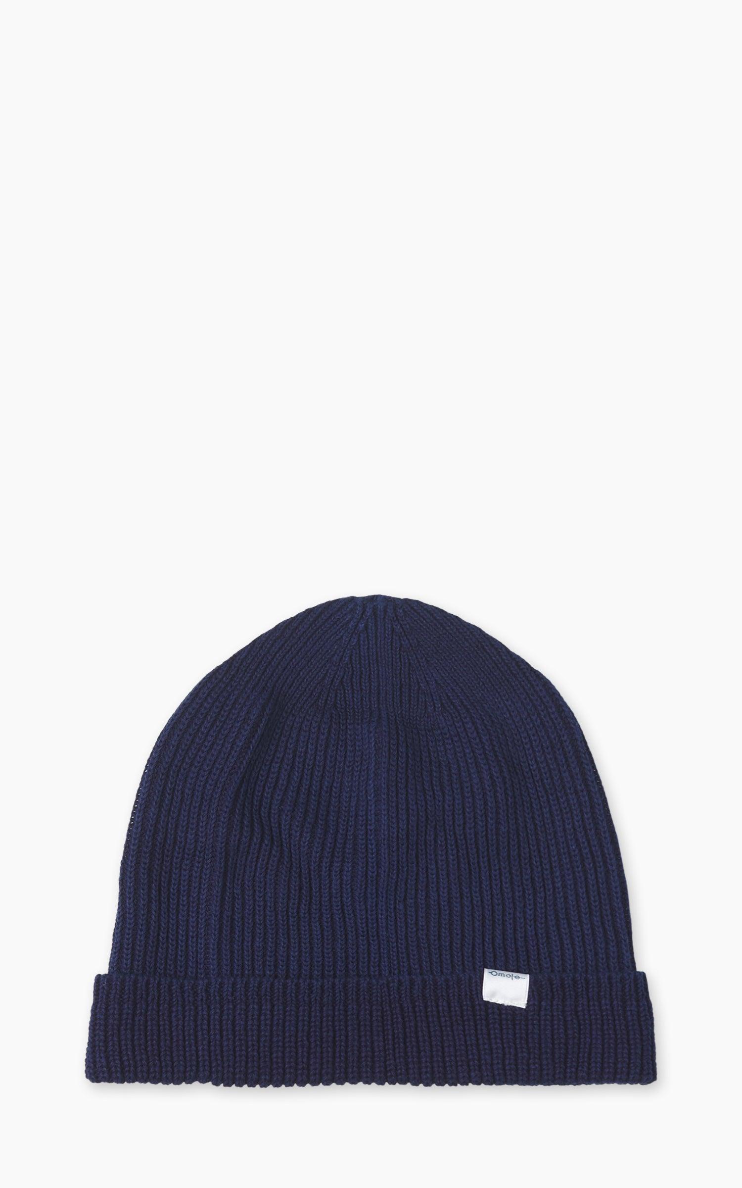9002 Cotton Knit Beanie Dyed Indigo