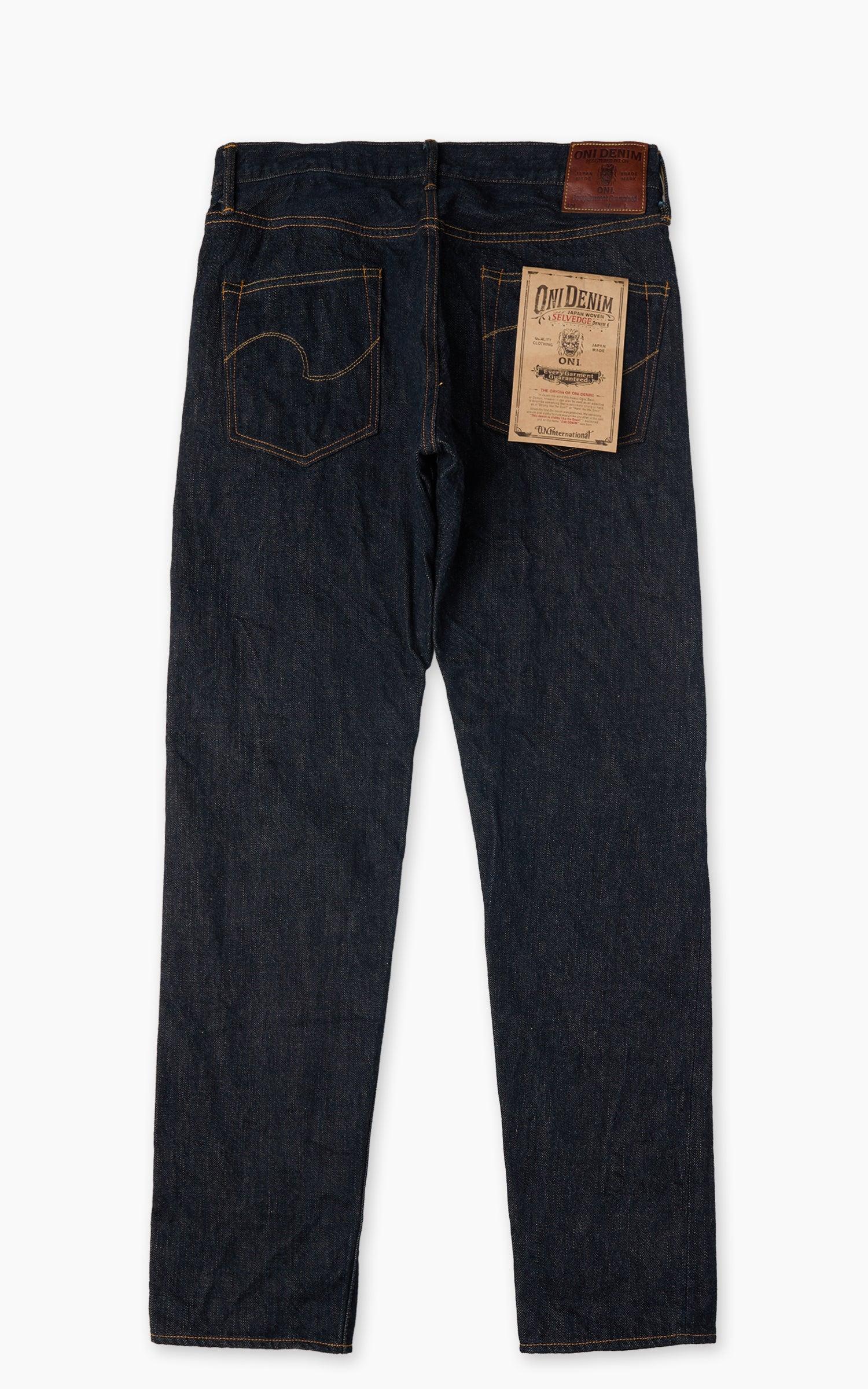 622-GC15 Relaxed Tapered Denim Greencast 15oz