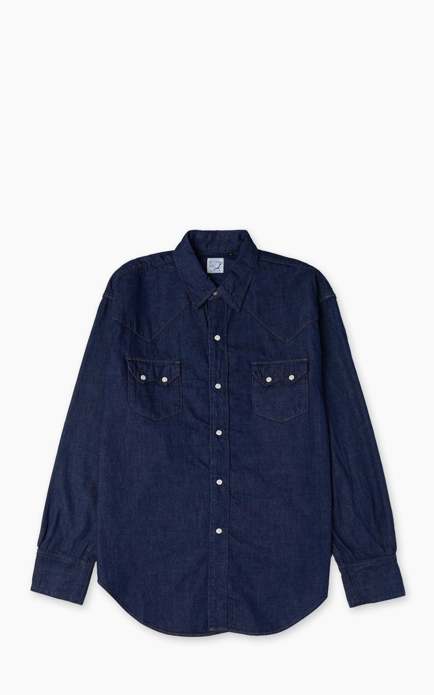Denim Western Shirt Indigo