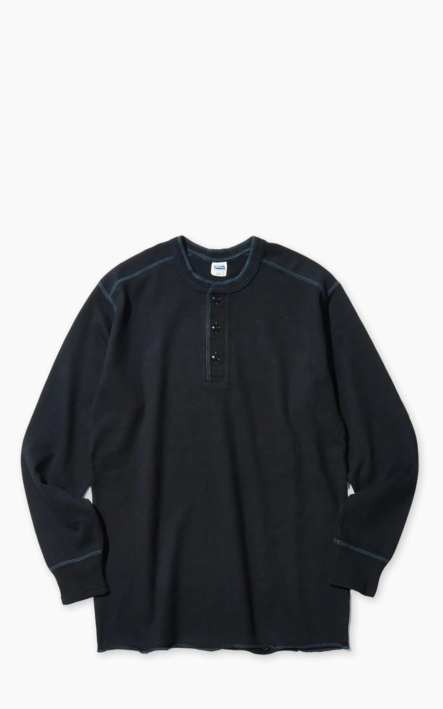 PCT2 Henley Longsleeve Black