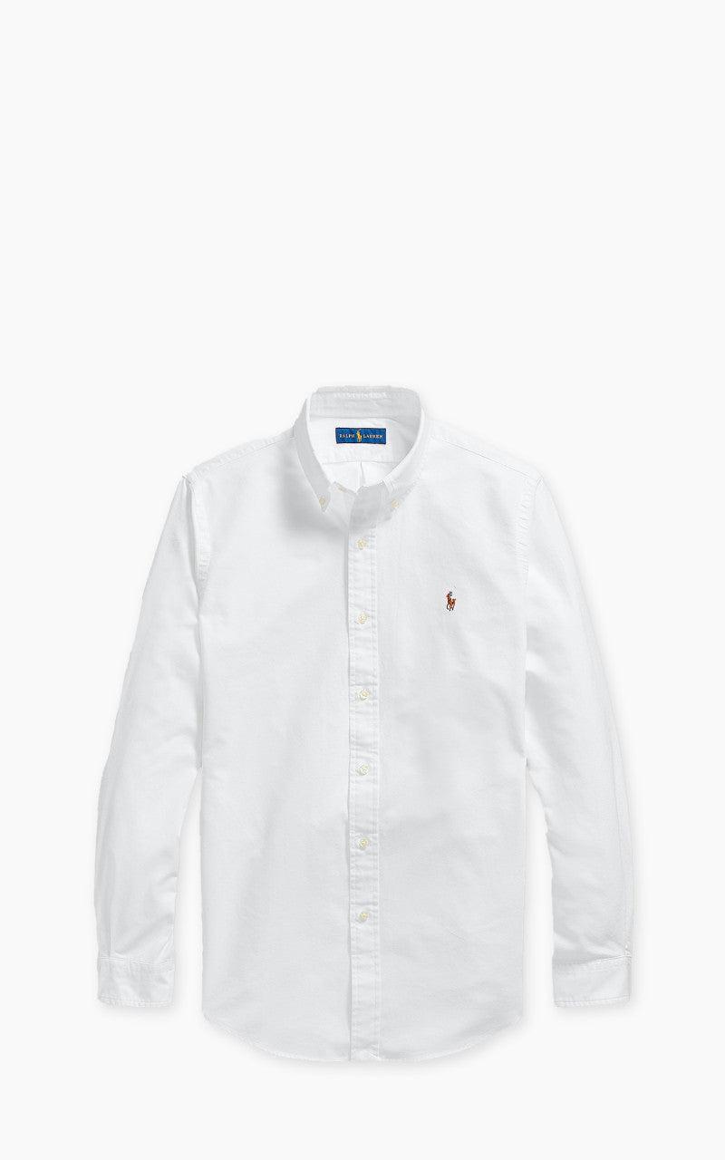 Custom Fit Oxford Shirt White