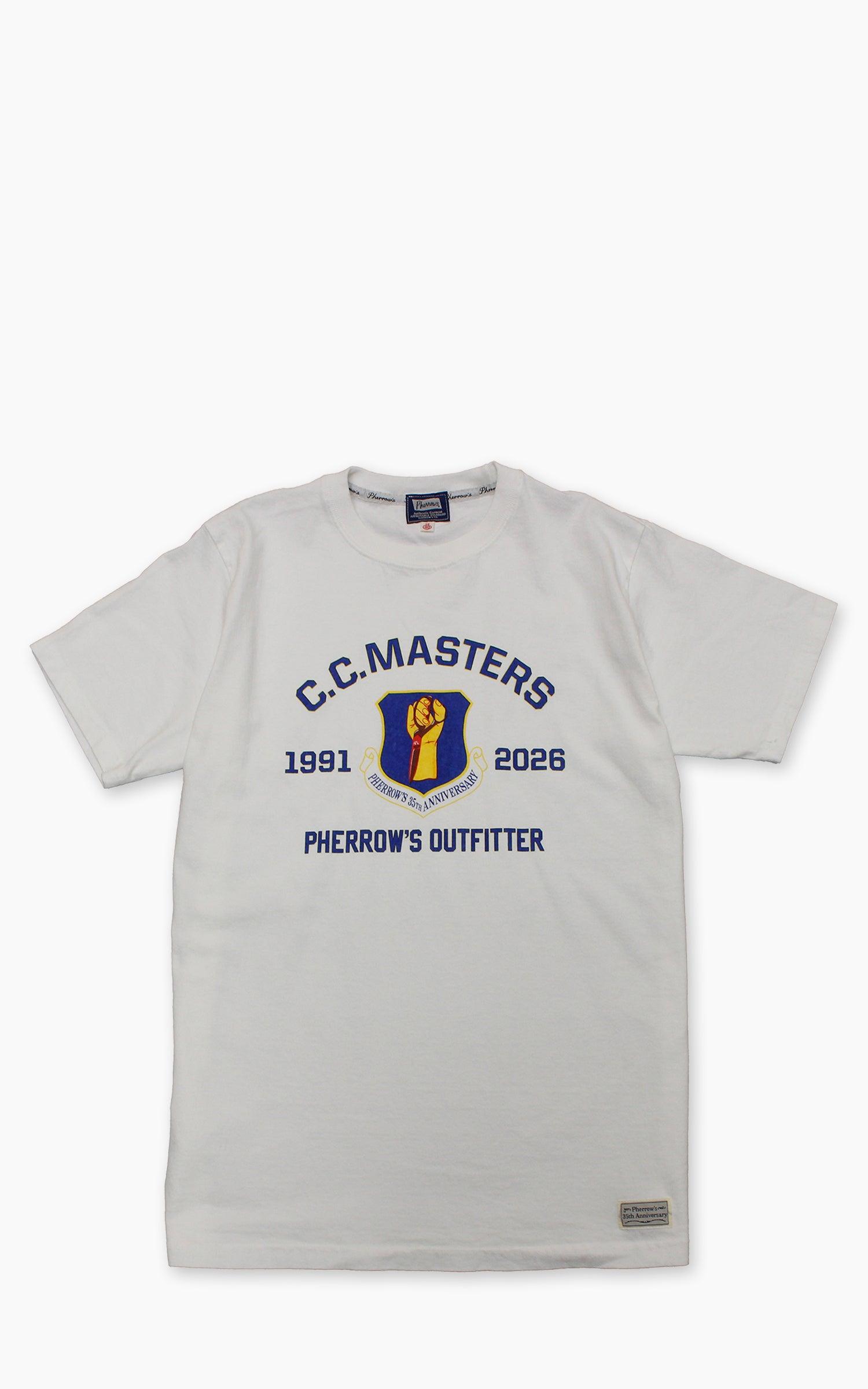 26S-PT-L-2A "35th Anniversary" Short Sleeve T-Shirt White