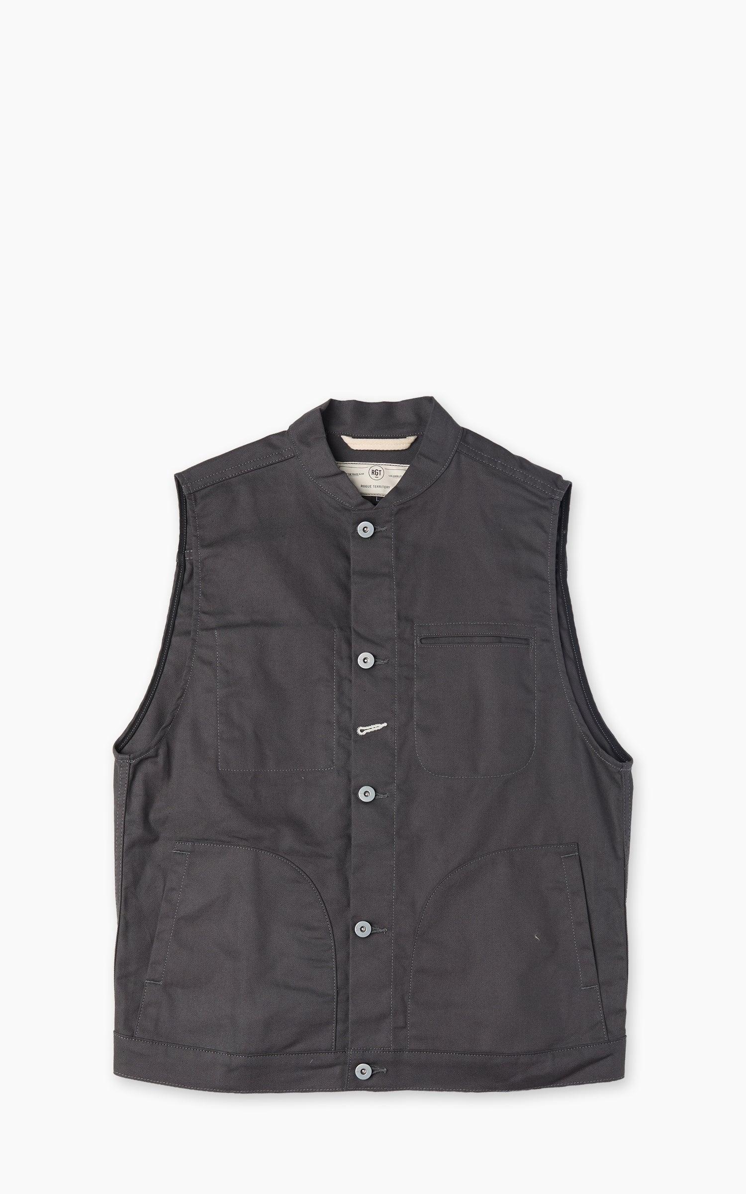 Supply Vest Dry Wax Canvas Grey