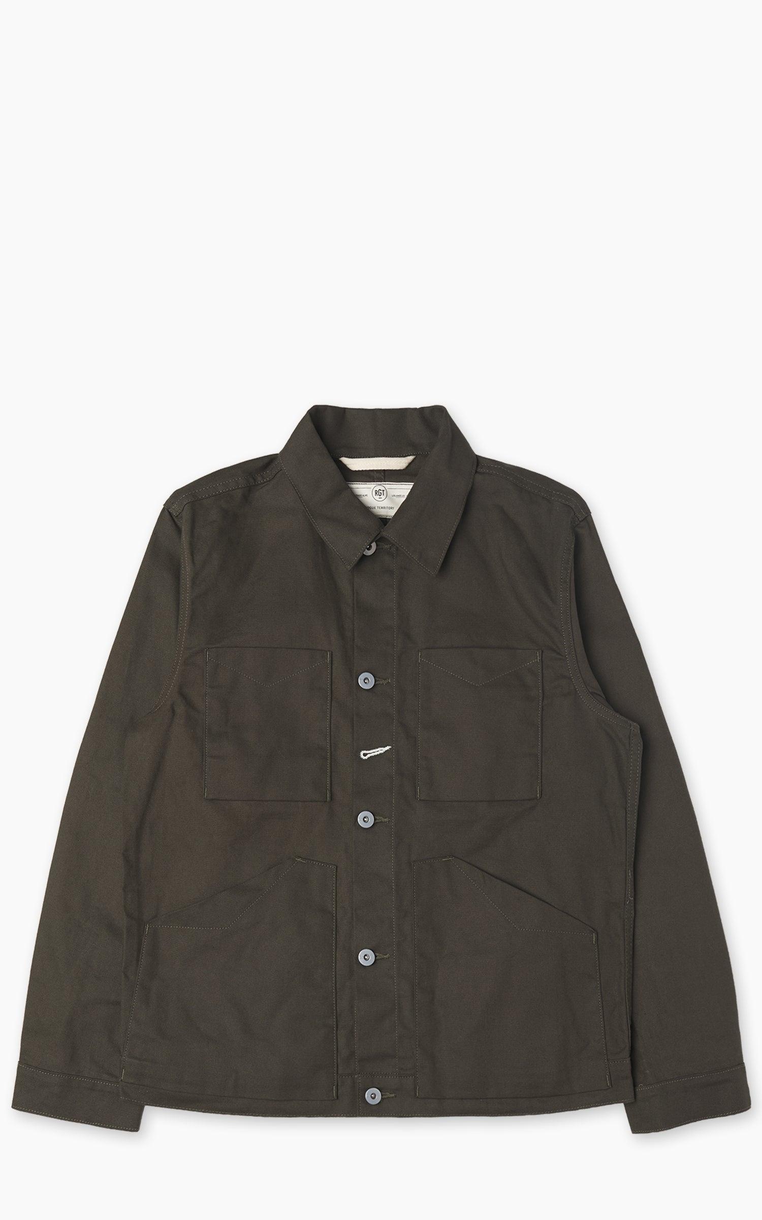 Open Range Jacket Dry Wax Canvas Pine