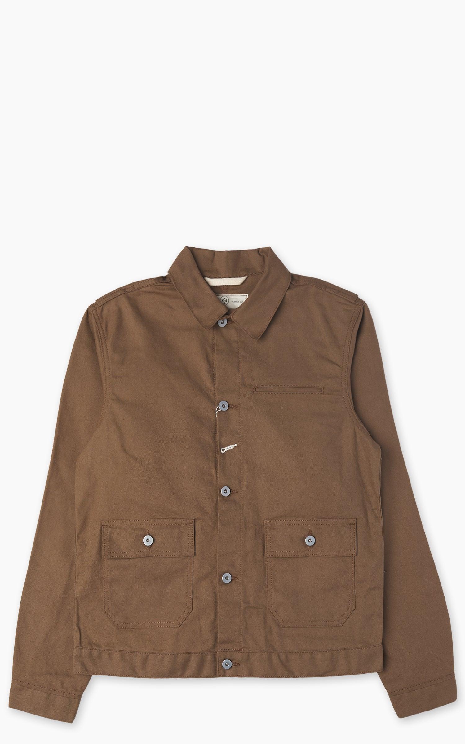 Ranger Jacket Dry Wax Canvas Brown