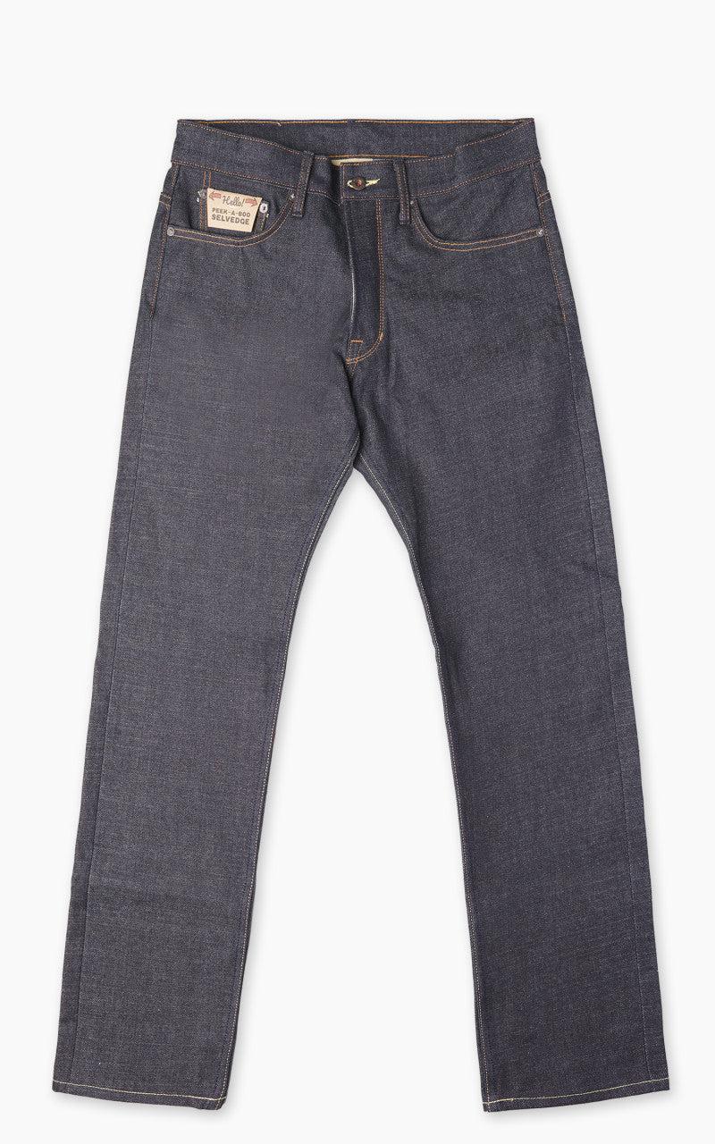 Spikes X100 Tapered Japanese Selvedge Indigo 15oz
