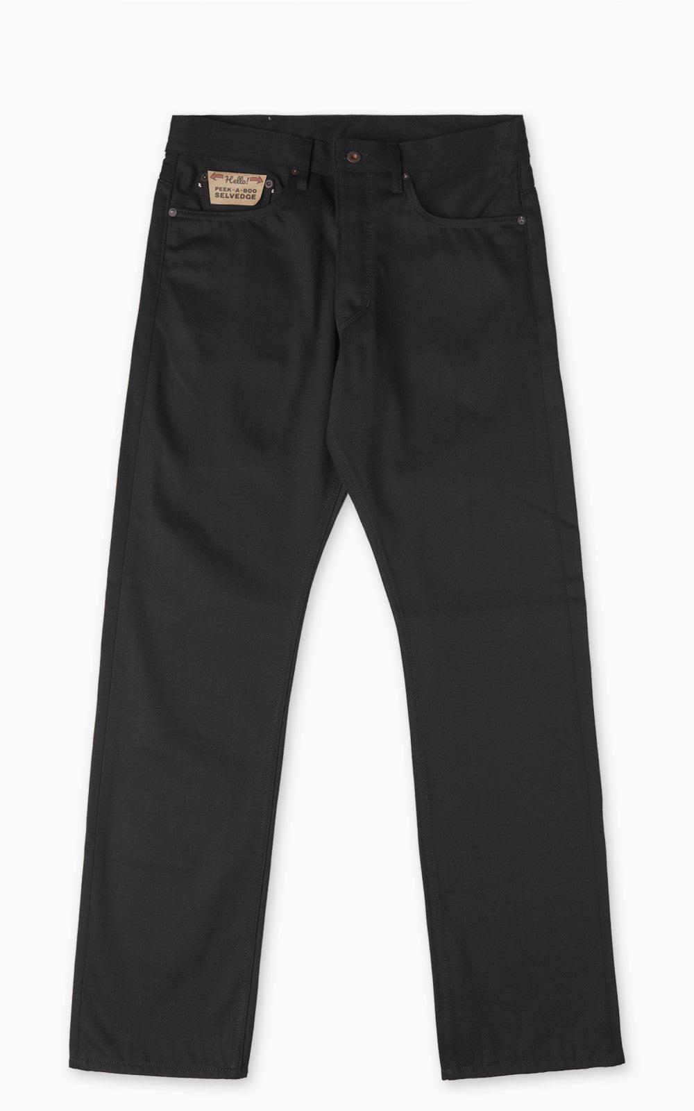 Rebels X111 Modern Straight Selvedge Double Black 13.5oz