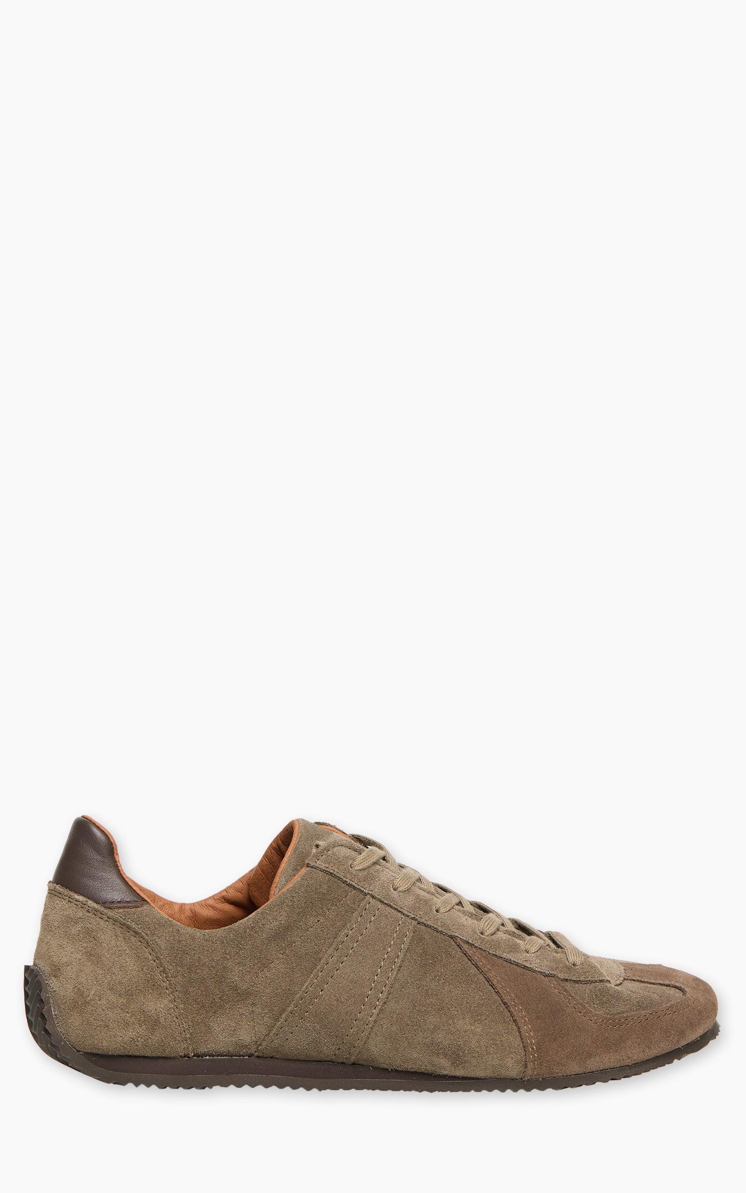 1749S German Military Trainer Dark Beige Suede