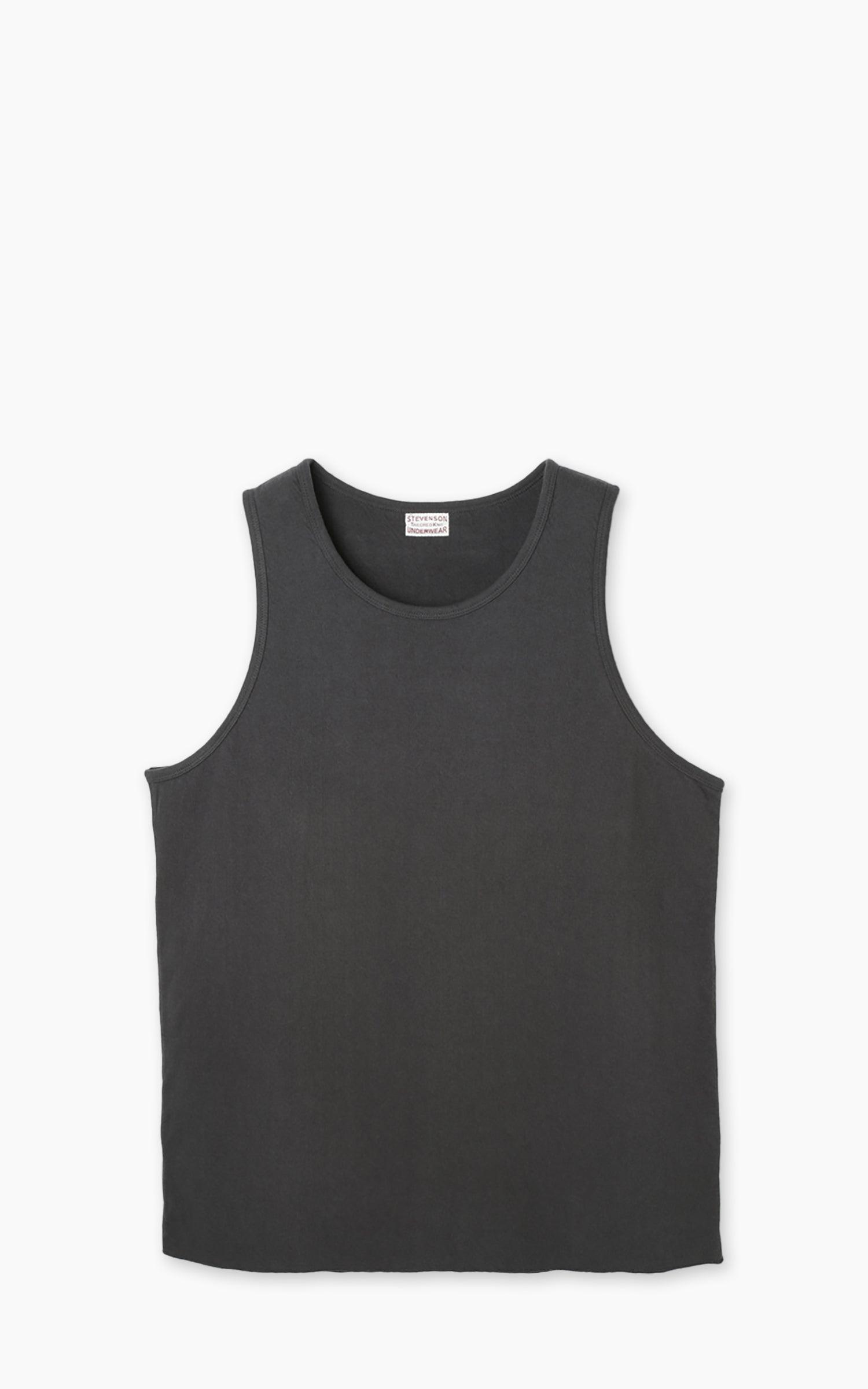 DualComfort Cotton Tank Charcoal