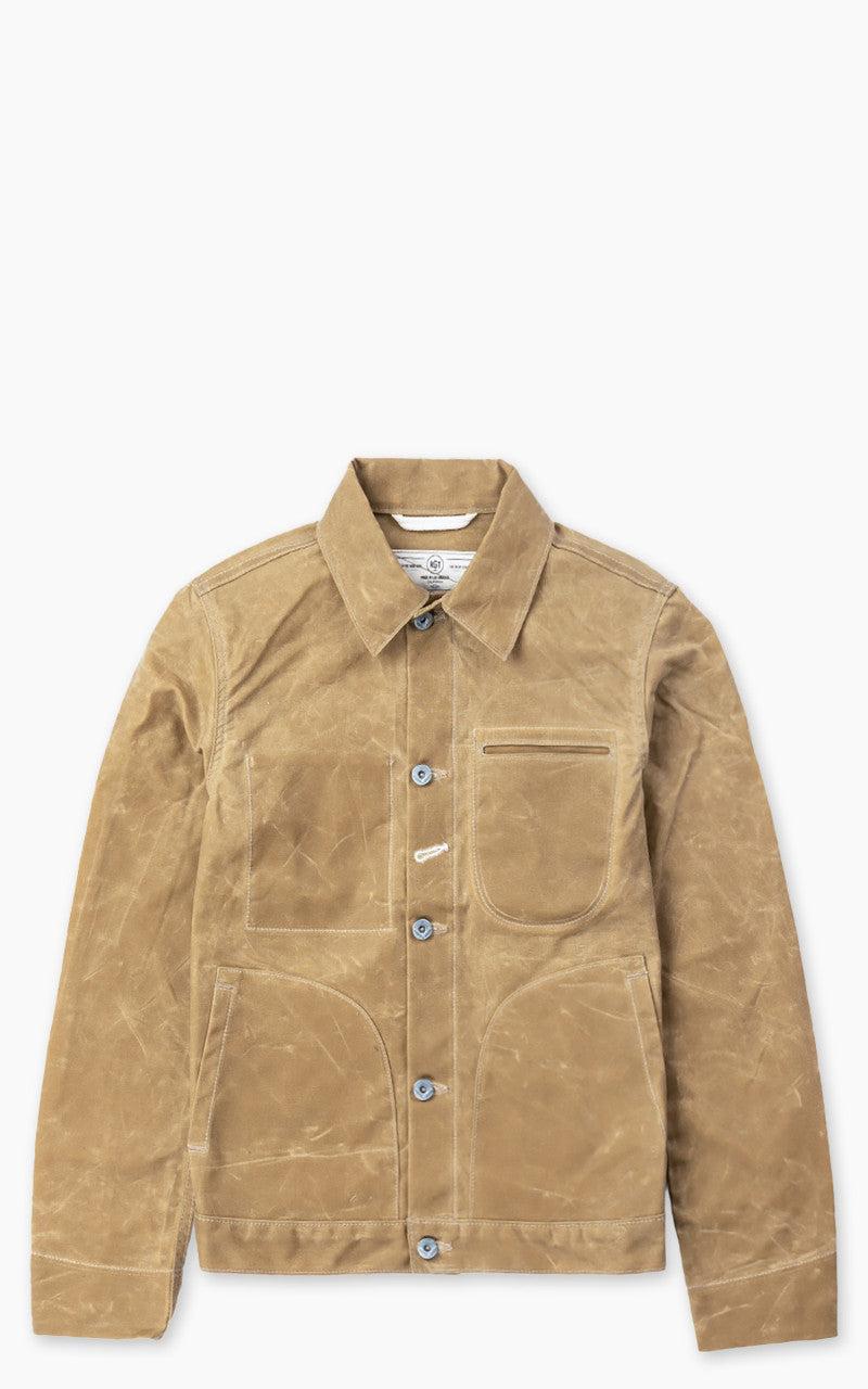 Supply Jacket Waxed Canvas Ridgeline Tan