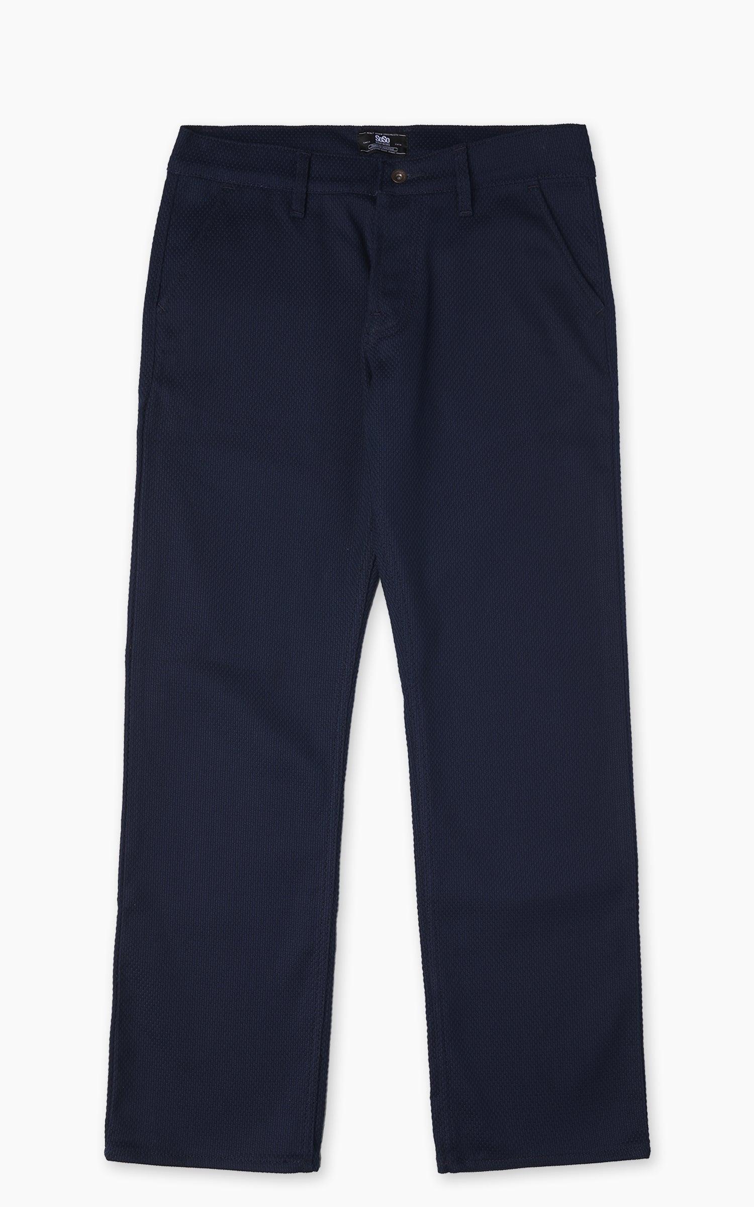 Sashiko Denim Chino Indigo