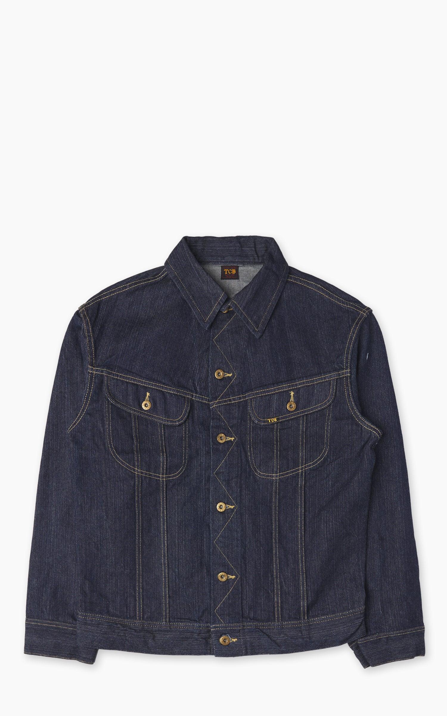 Cats Drive Denim Jacket Selvedge Indigo