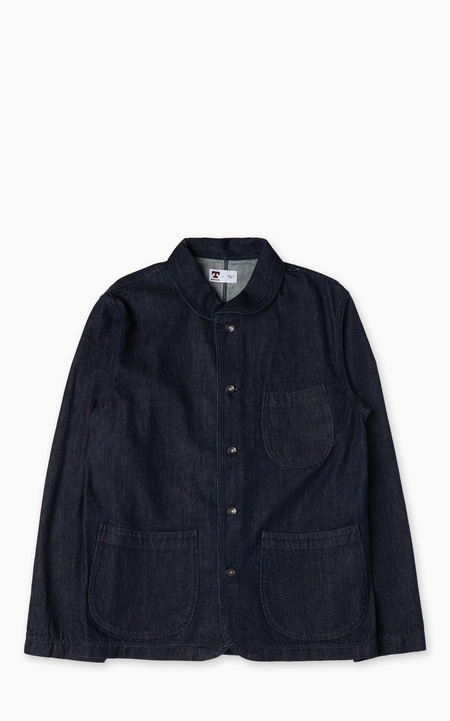 Shawl Collar Jacket New Chai Selvedge Denim