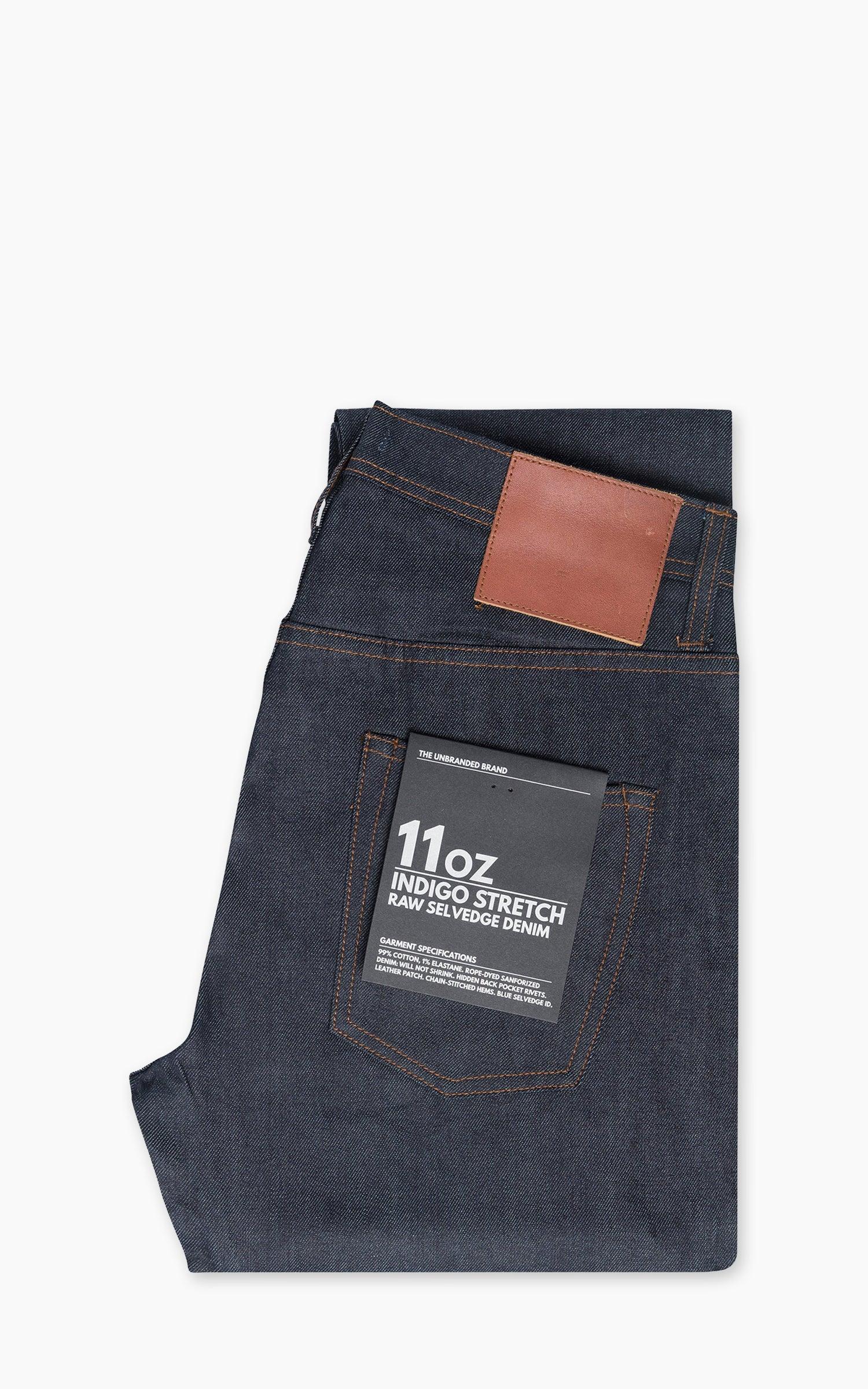UB622 Relaxed Tapered Fit Stretch Selvedge Indigo 11oz