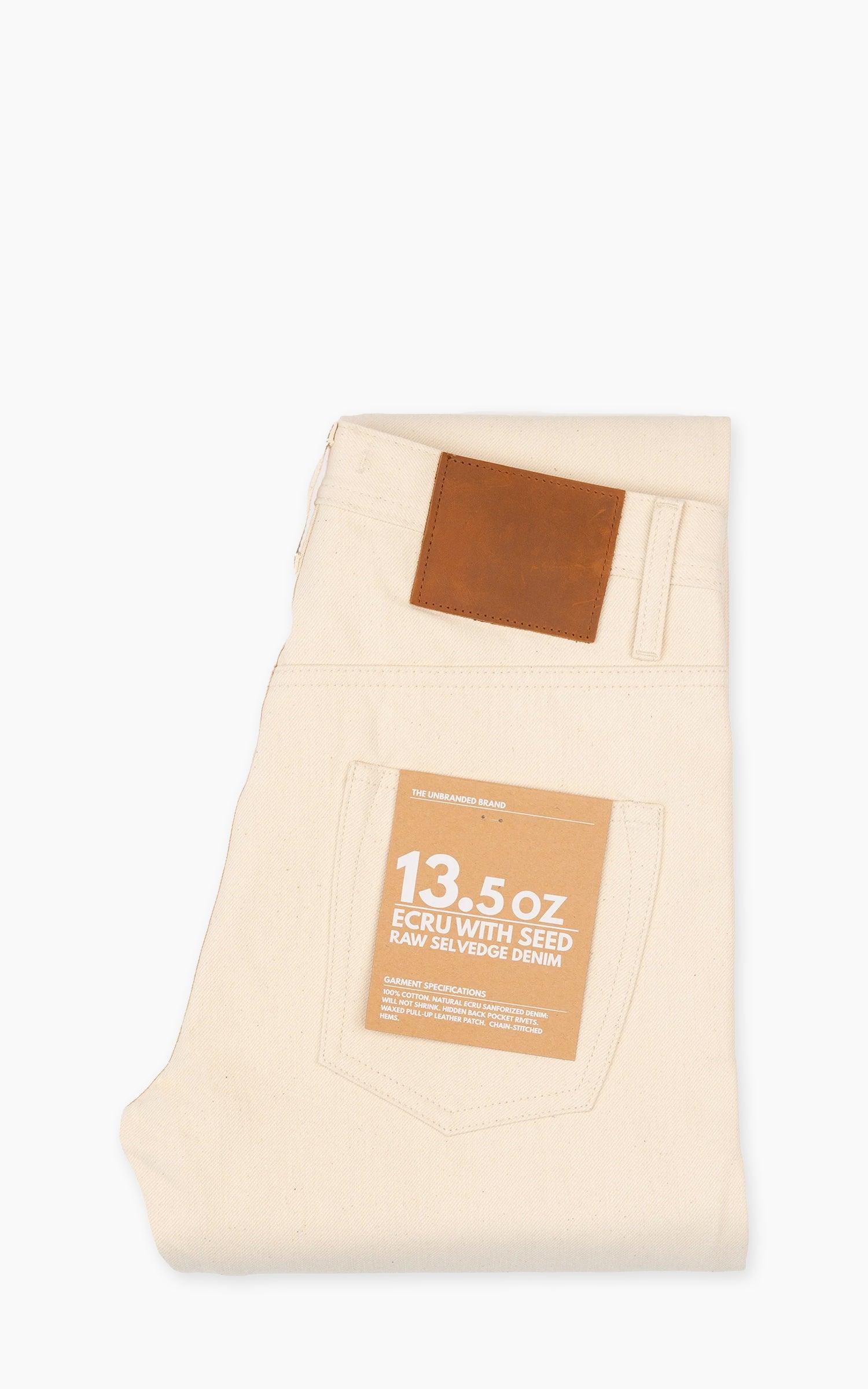 UB697 Relaxed Tapered Fit Selvedge Ecru 13.5oz