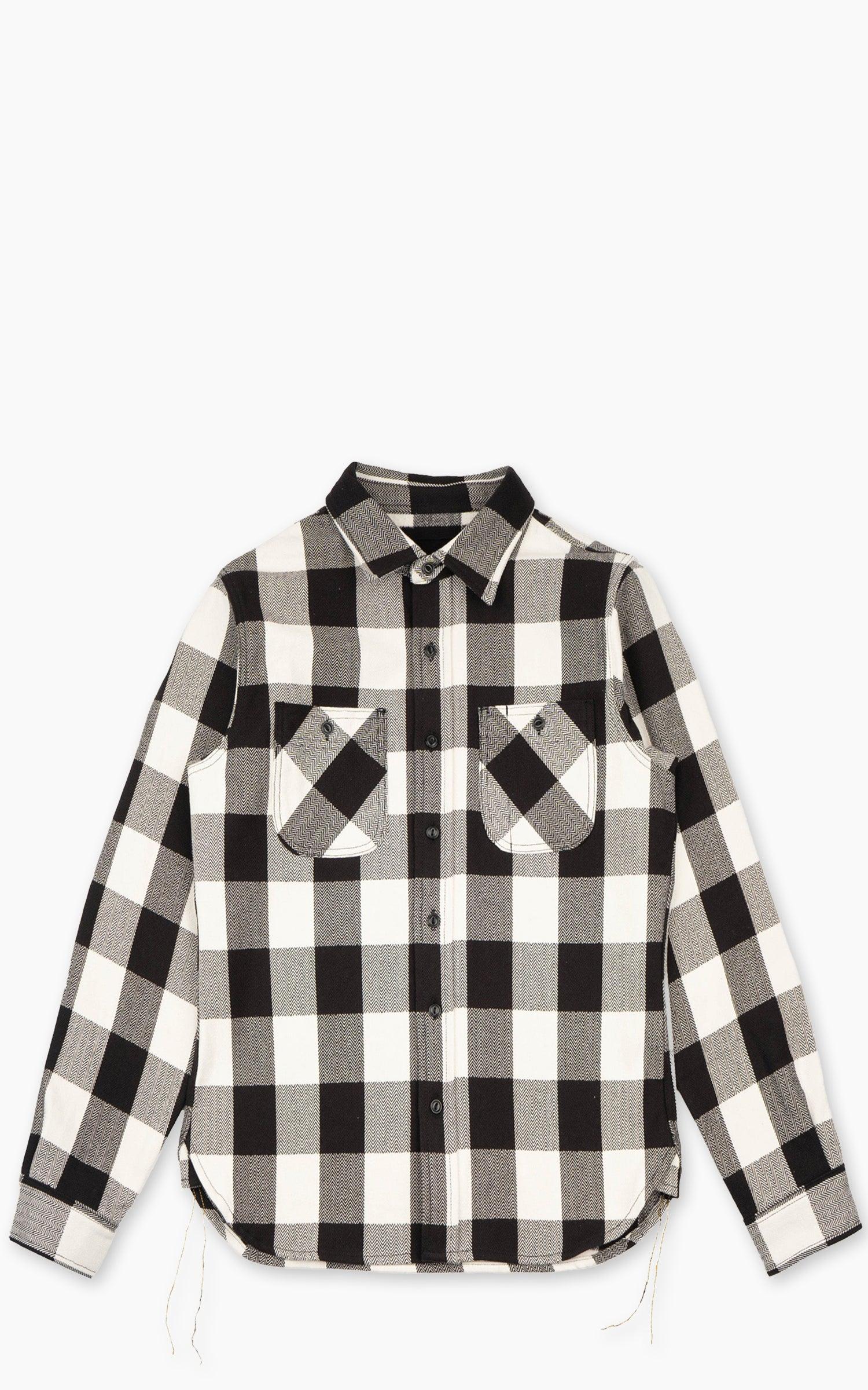 UBS431 Work Shirt Ultra Heavyweight Flannel Ecru