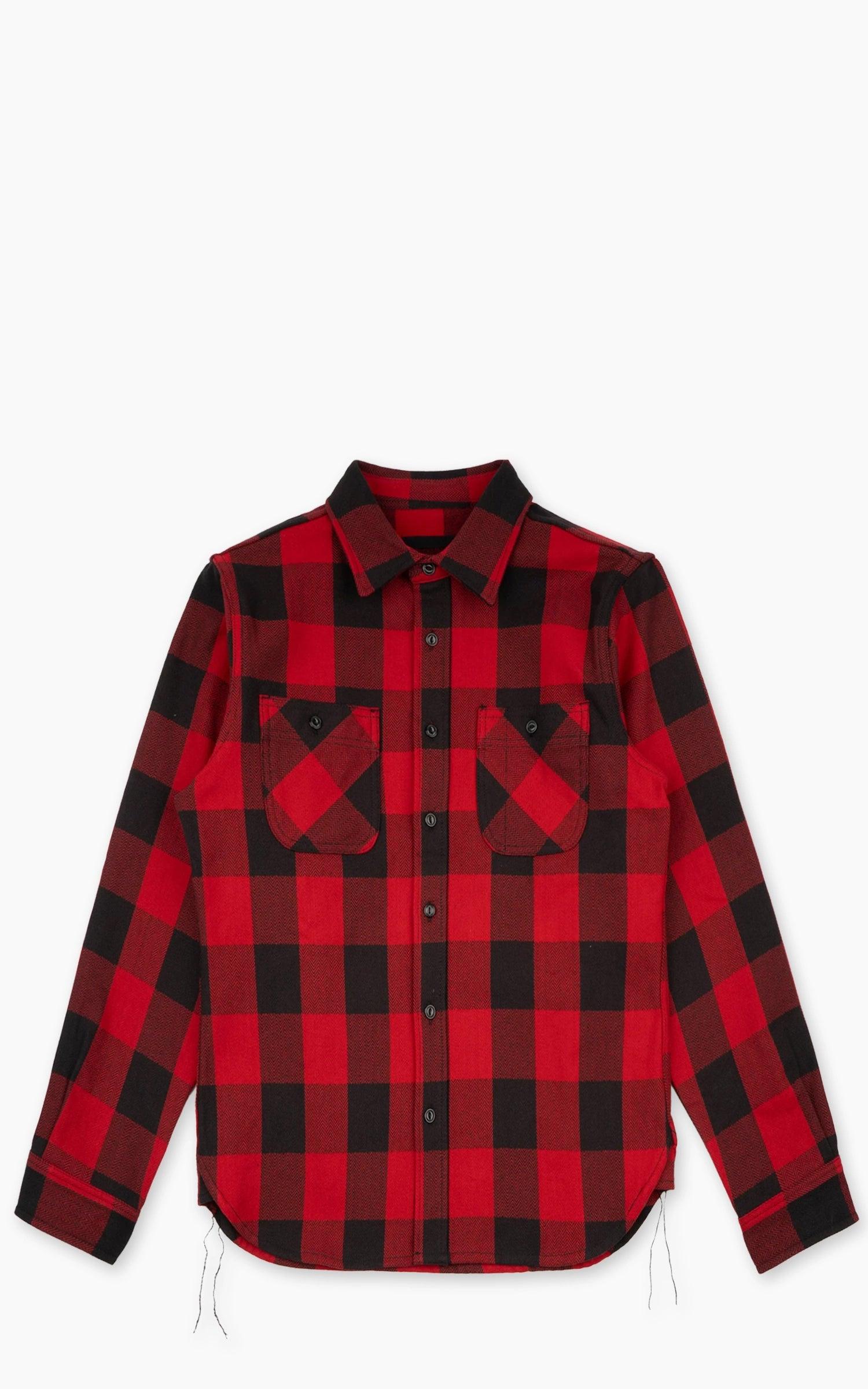 UBS432 Work Shirt Ultra Heavyweight Flannel Red