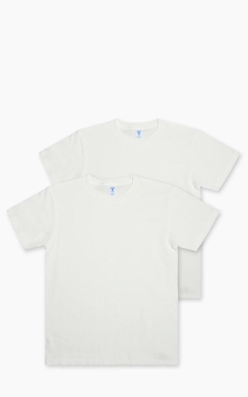 Crew Neck Tee 2-Pack White