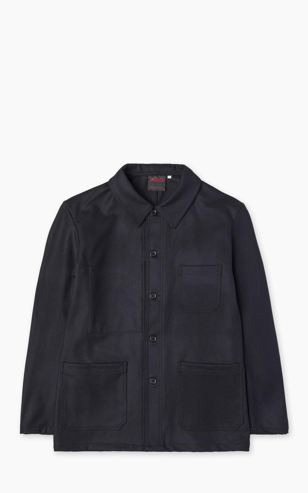 Workwear Jacket Melton Wool 2F/4 Navy
