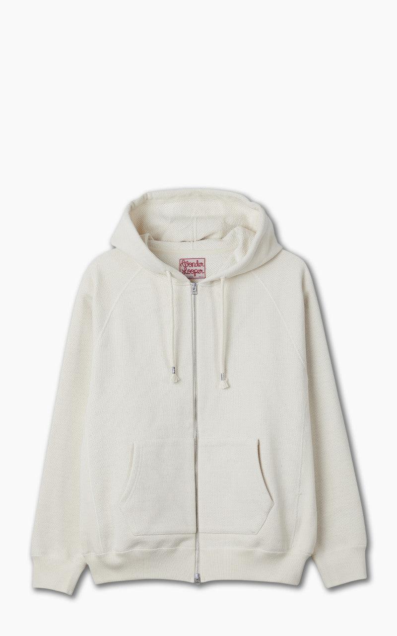Zip Hoodie Double Heavyweight French Terry Ecru / FW25