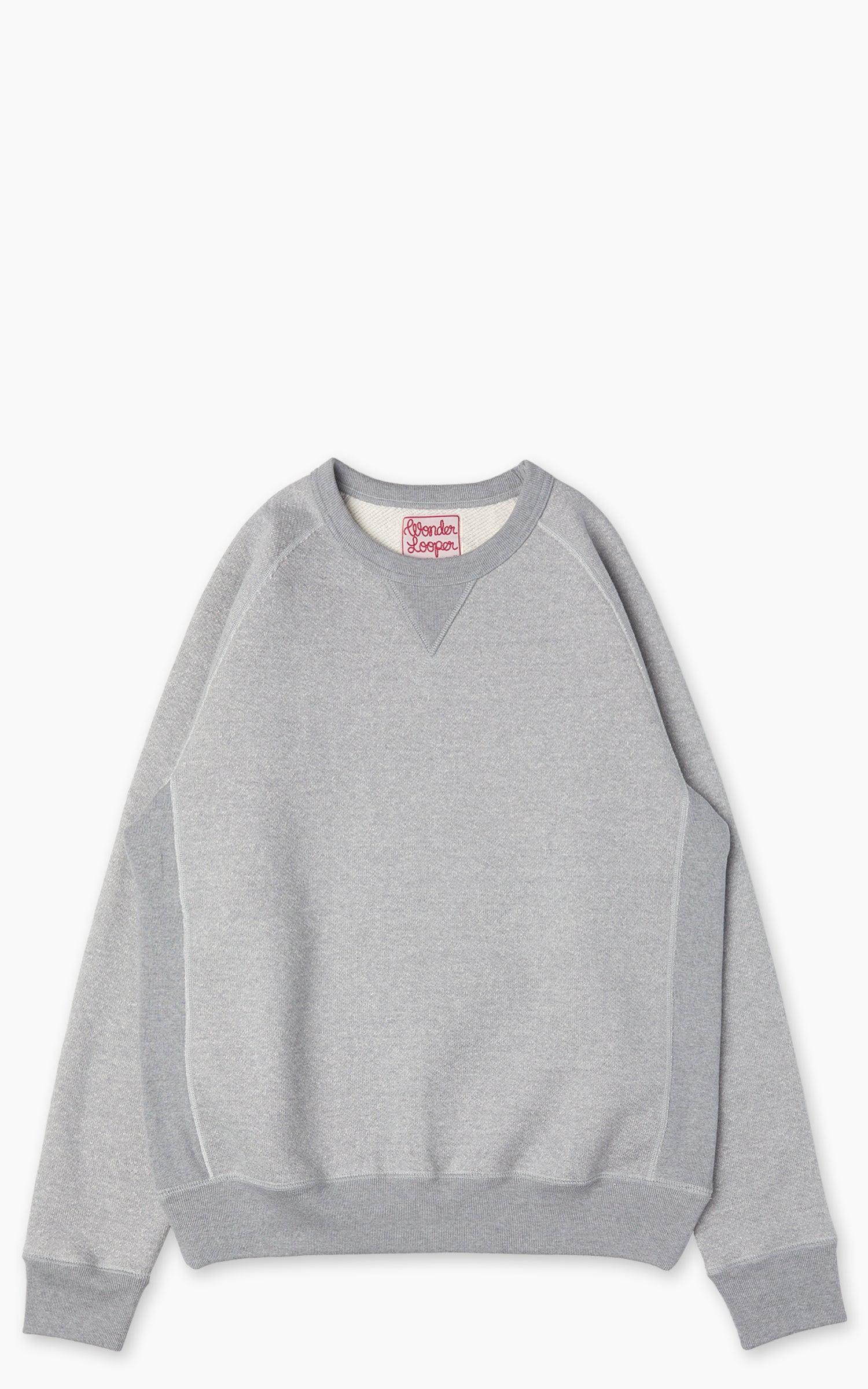 Crewneck Double Heavyweight French Terry Heather Grey