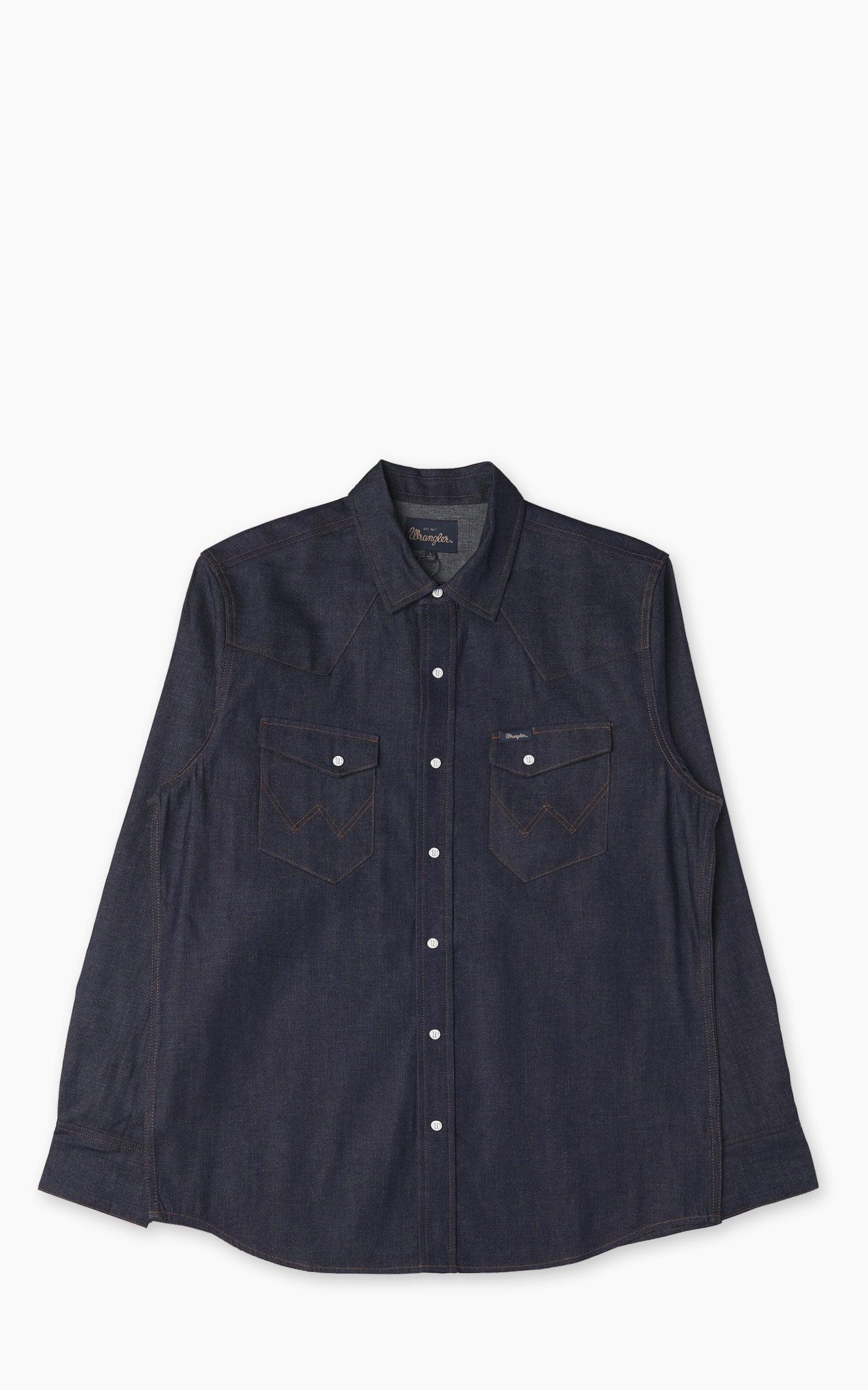 Regular Indigood Icons 27MW Western Shirt Indigo Raw