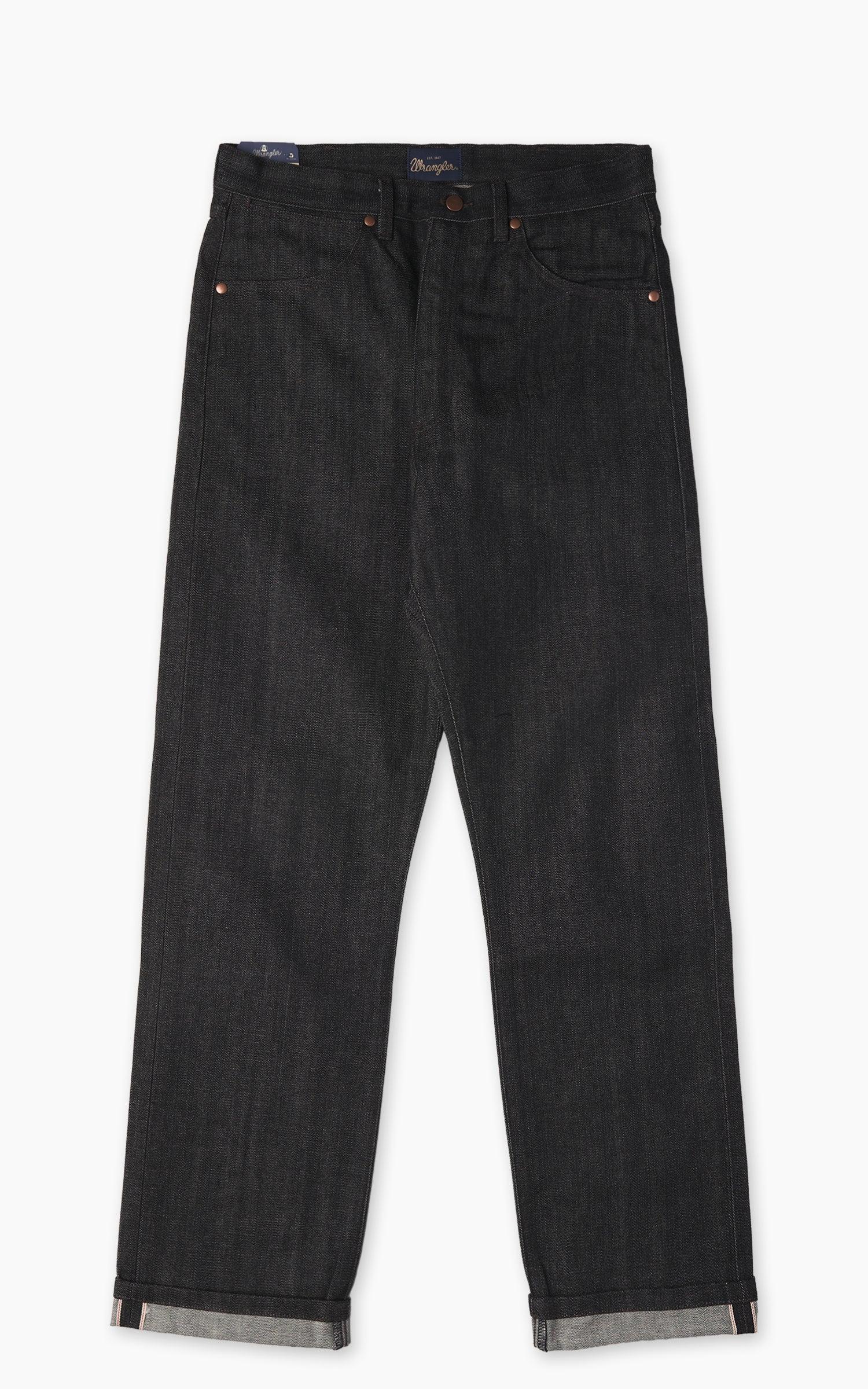 13MWZ Original Cowboy Cut Jean Black Raw