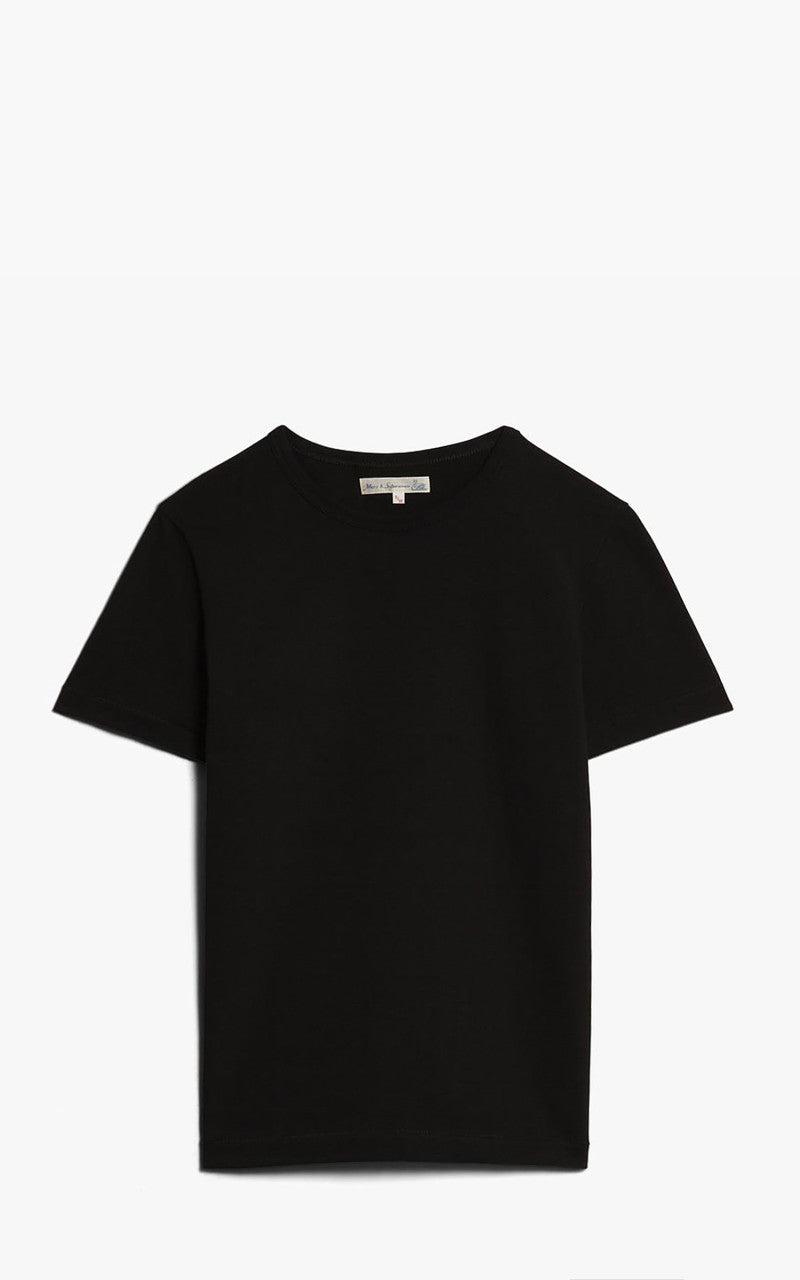 215 Heavyweight Crew Neck Tee Deep Black