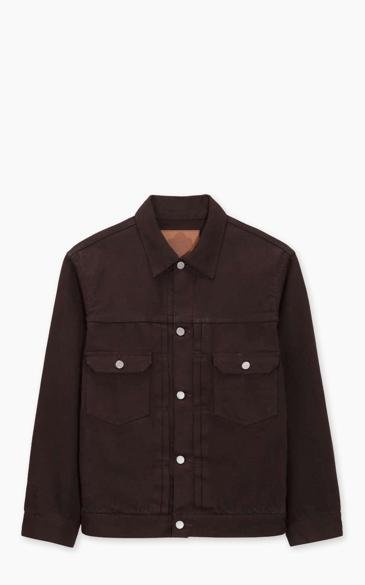 MMGJ6000 #002 'Onigurumi-Dye' Type 2 Denim Jacket Brown 15oz