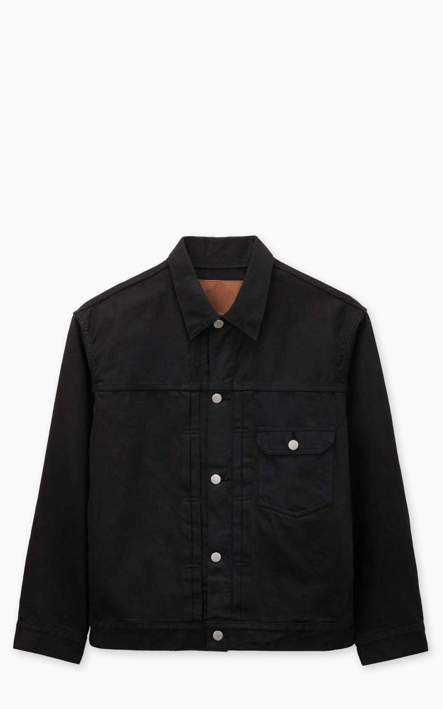 MMGJ6001 #001 'Kurozome-Dye' Type 1 Denim Jacket Black 15oz