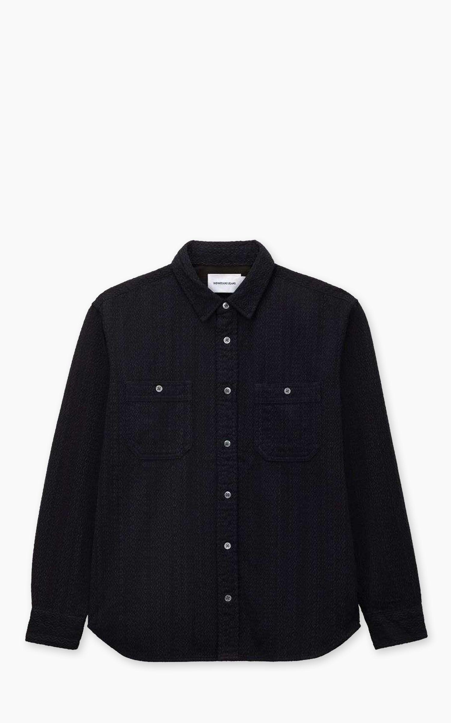 MXLS1040 Sashiko Work Shirt Indigo