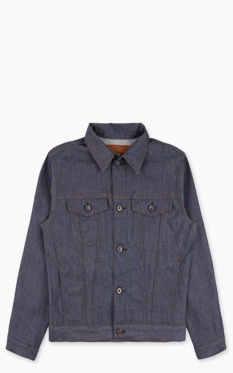Denim Jacket Natural Indigo Selvedge Blue 12.5oz